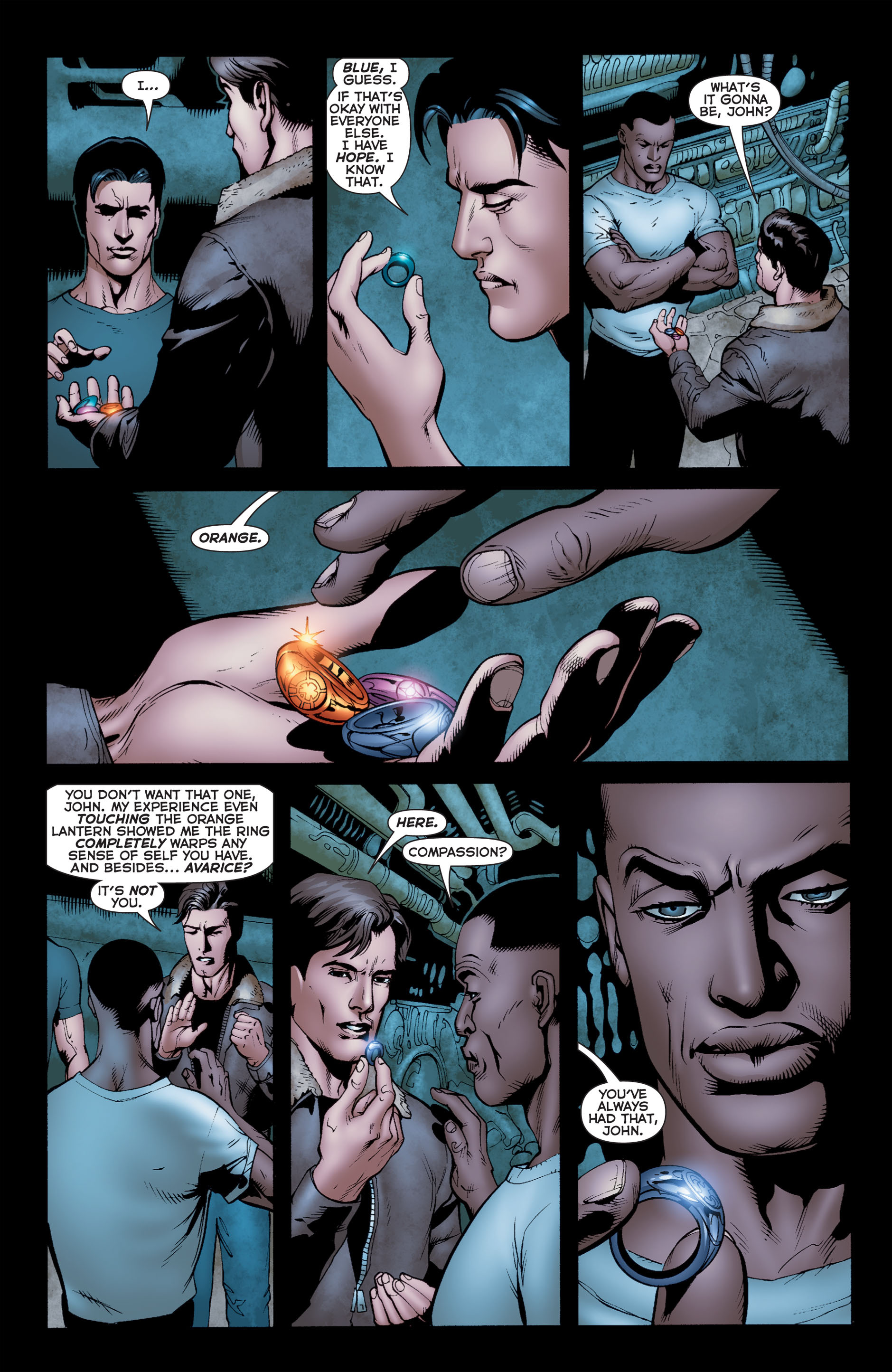 Read online Green Lantern: War of the Green Lanterns (2011) comic -  Issue # TPB - 108