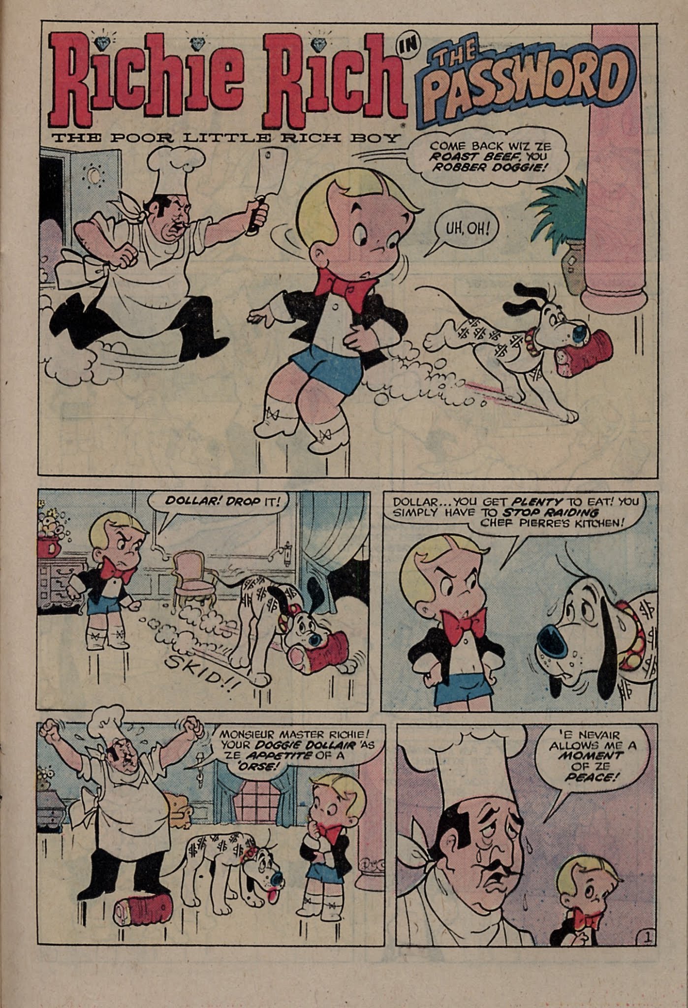 Read online Richie Rich & Dollar the Dog comic -  Issue #11 - 21