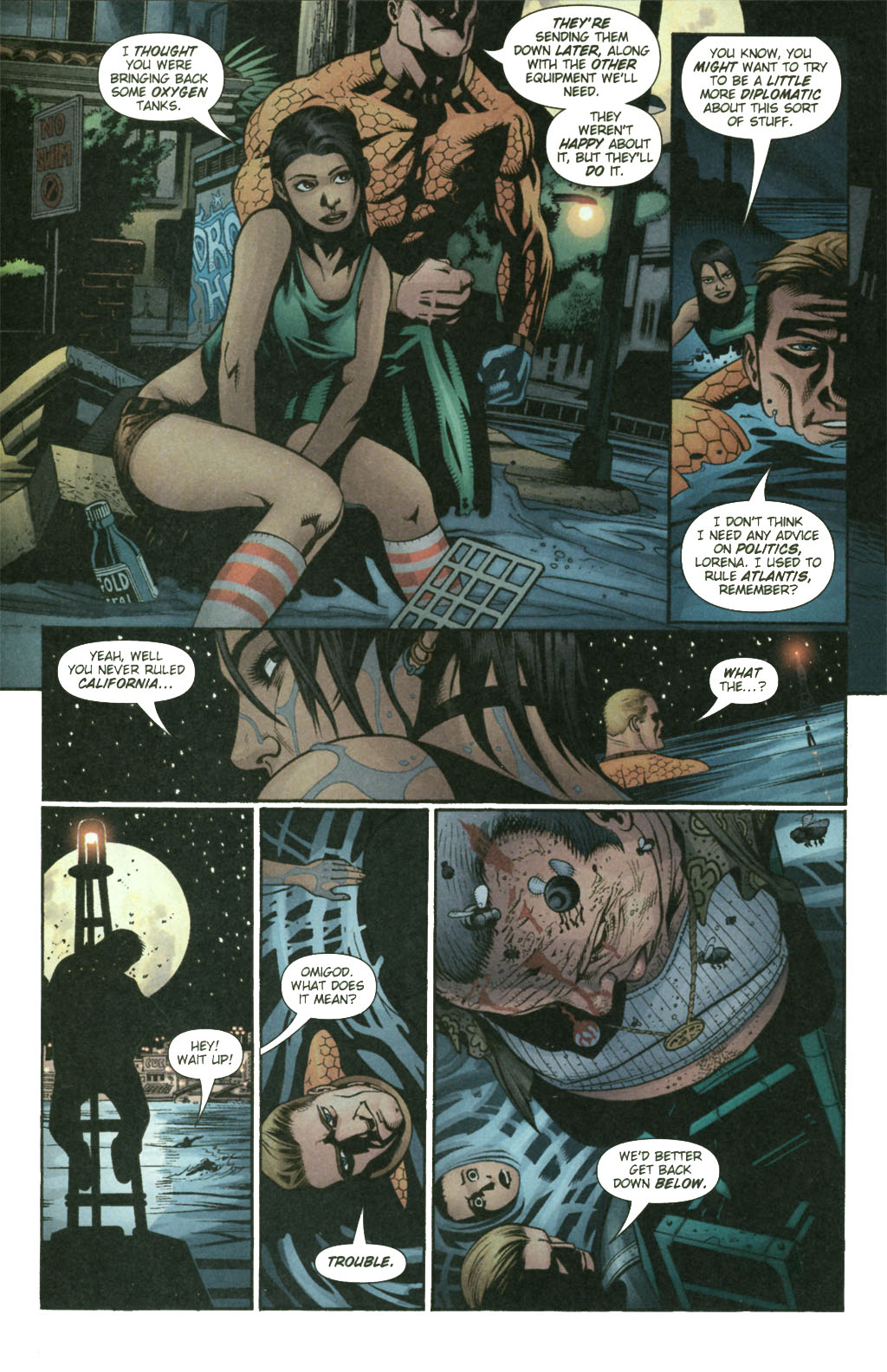 Read online Aquaman (2003) comic -  Issue #21 - 13