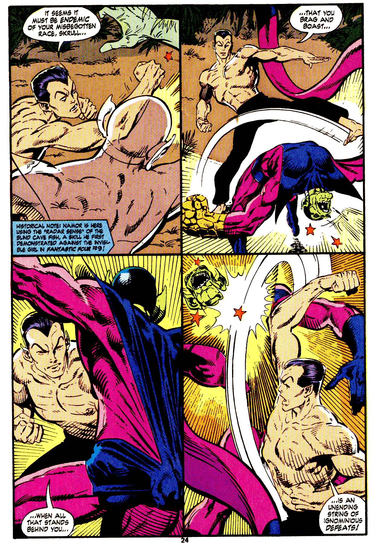 Read online Namor, The Sub-Mariner comic -  Issue #18 - 19