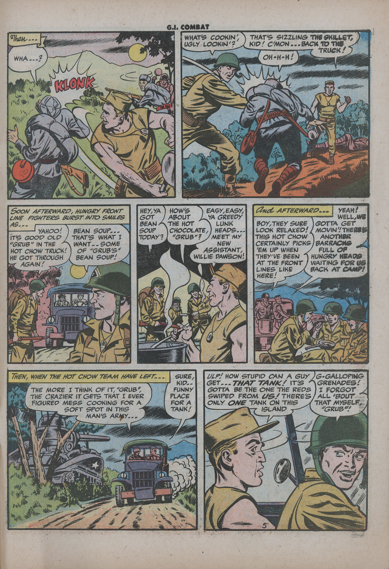 Read online G.I. Combat (1952) comic -  Issue #22 - 31