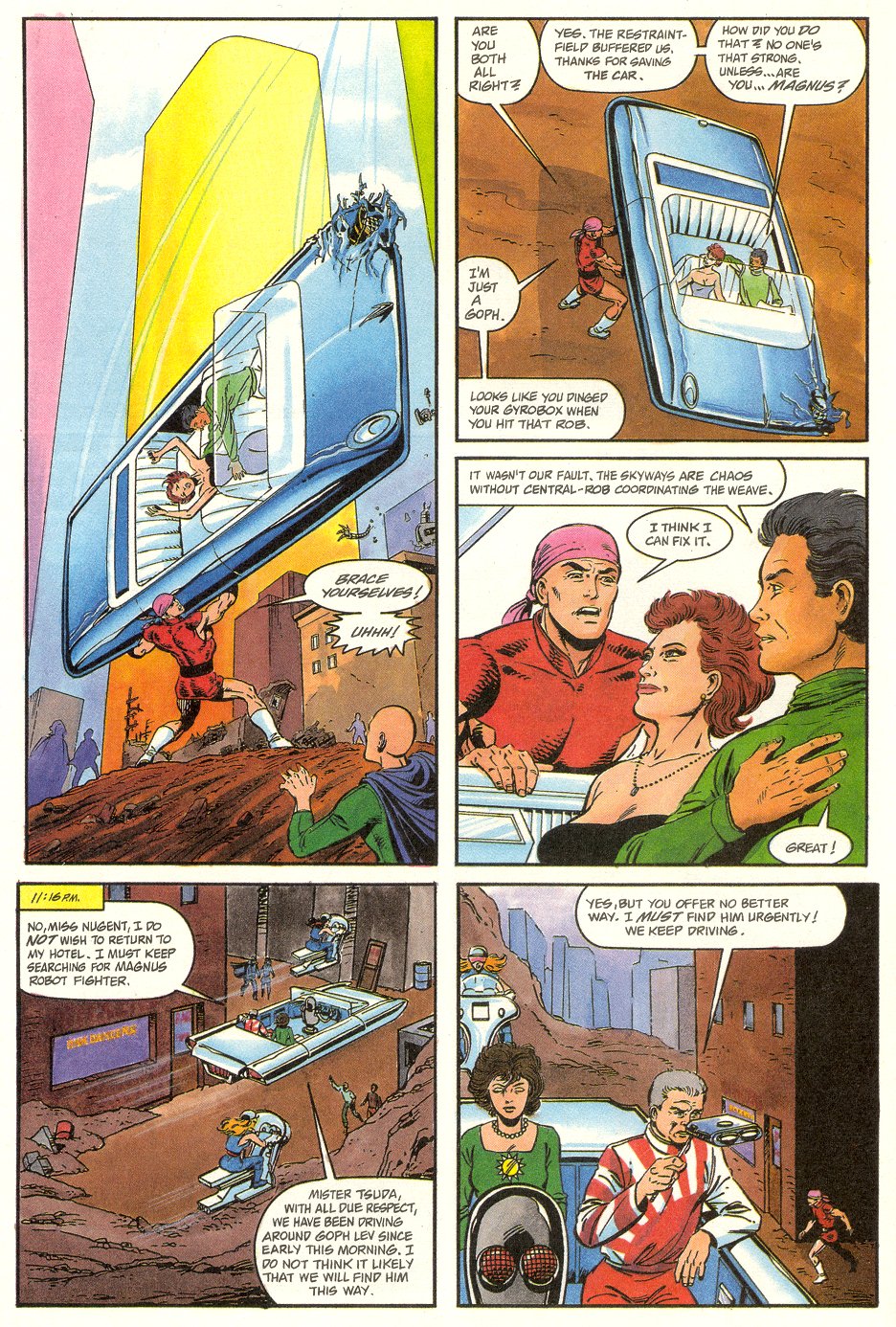 Read online Magnus Robot Fighter (1991) comic -  Issue #5 - 12