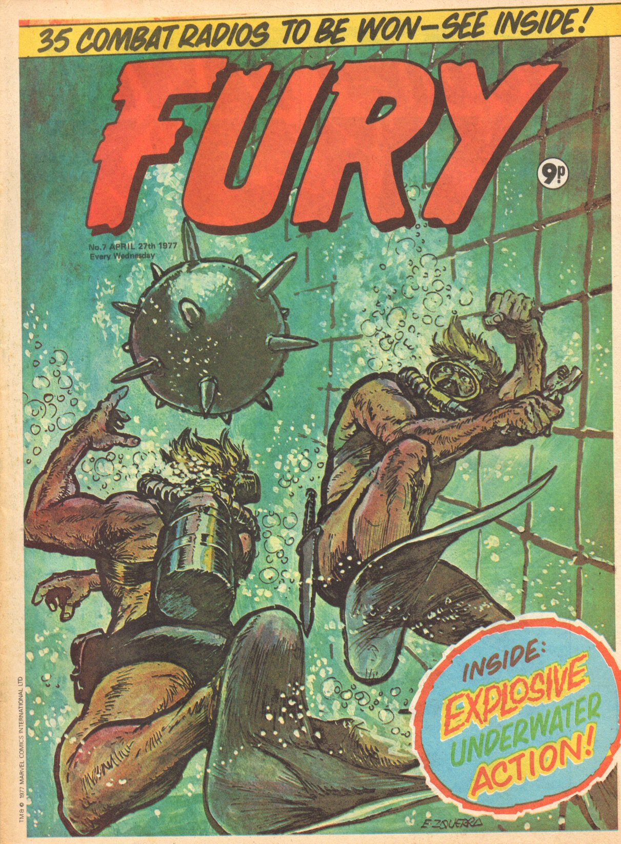 Read online Fury (1977) comic -  Issue #7 - 1