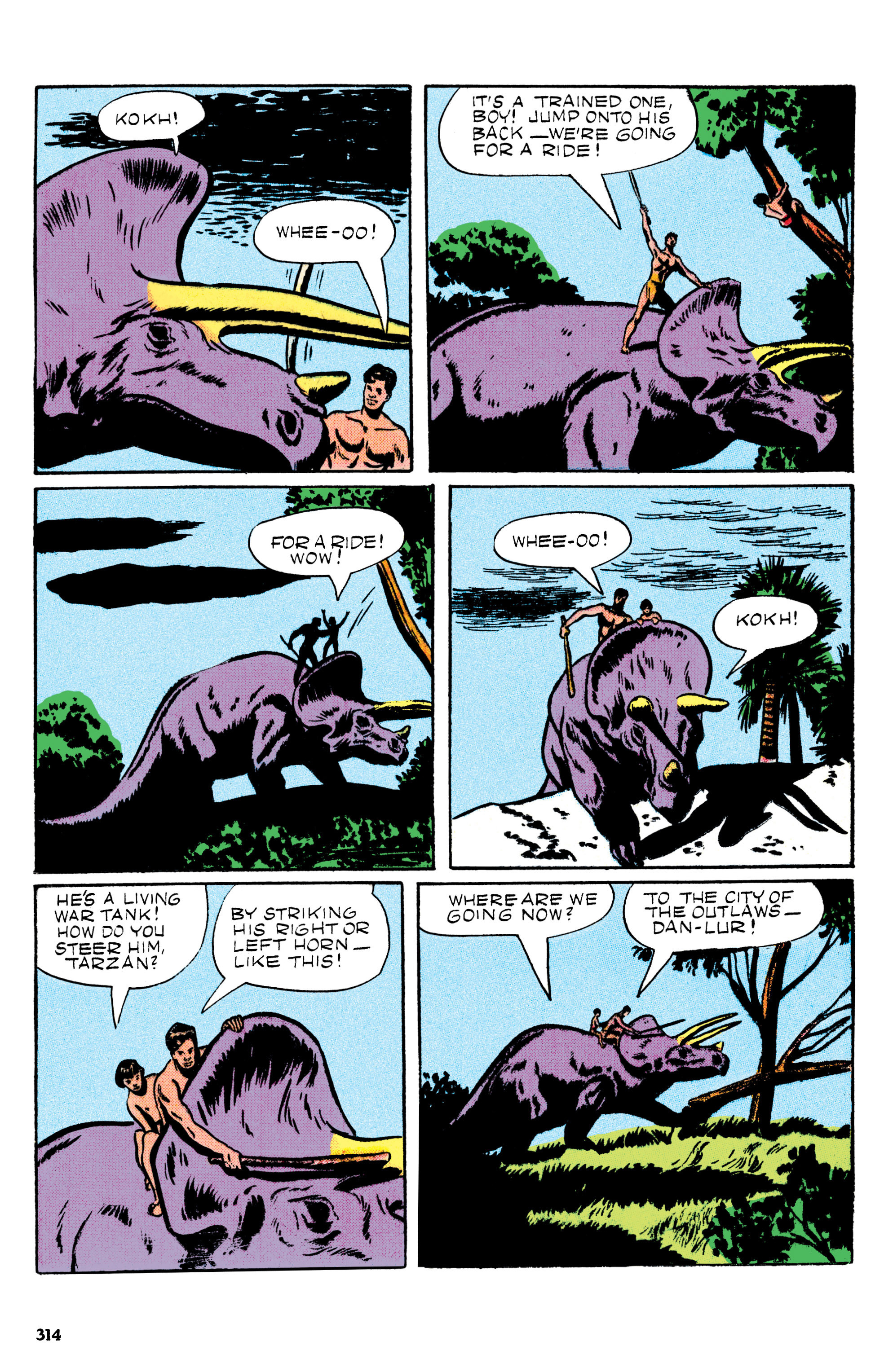 Read online Edgar Rice Burroughs Tarzan: The Jesse Marsh Years Omnibus comic -  Issue # TPB (Part 4) - 16