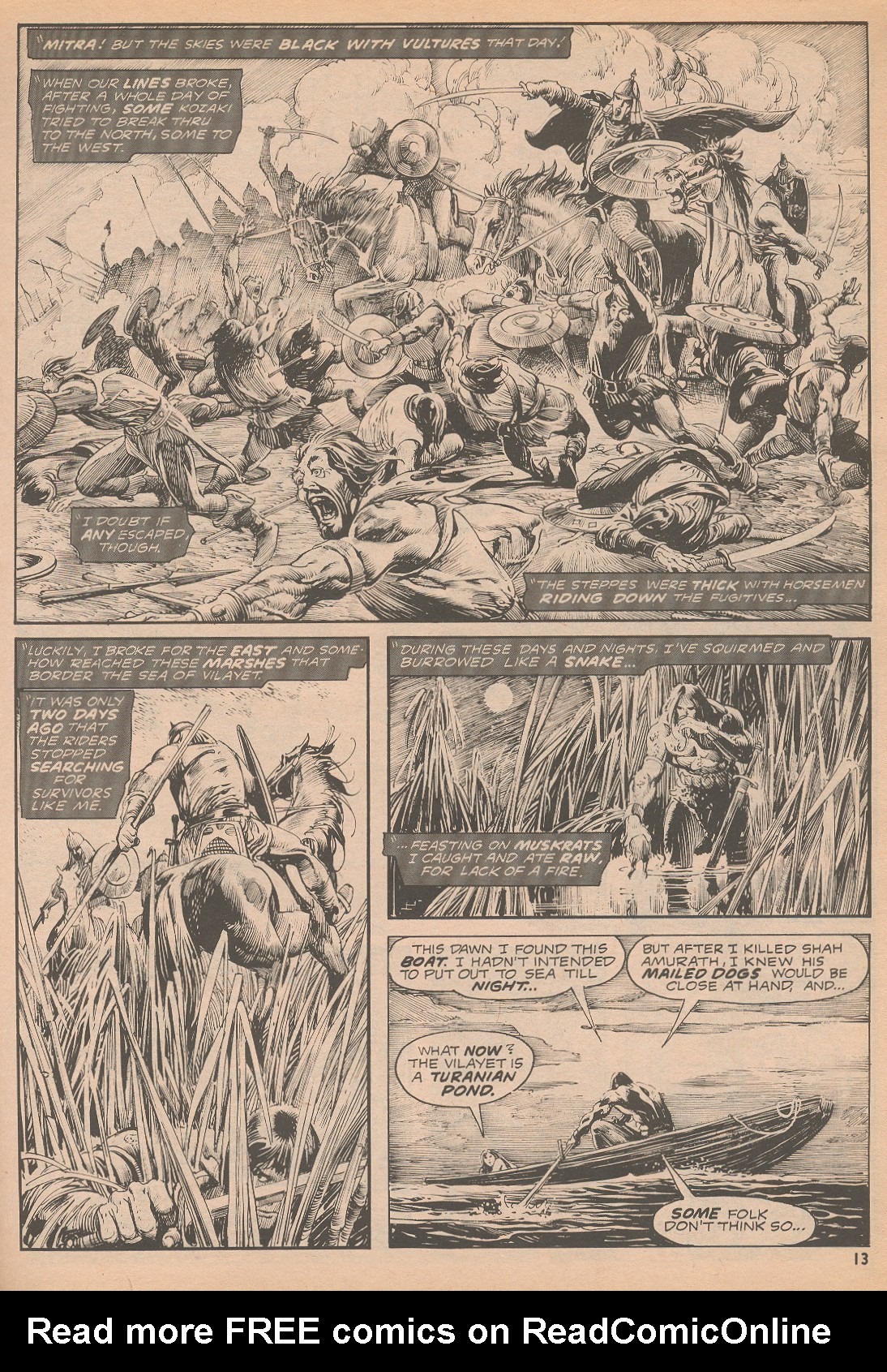 Read online The Savage Sword Of Conan comic -  Issue #4 - 13