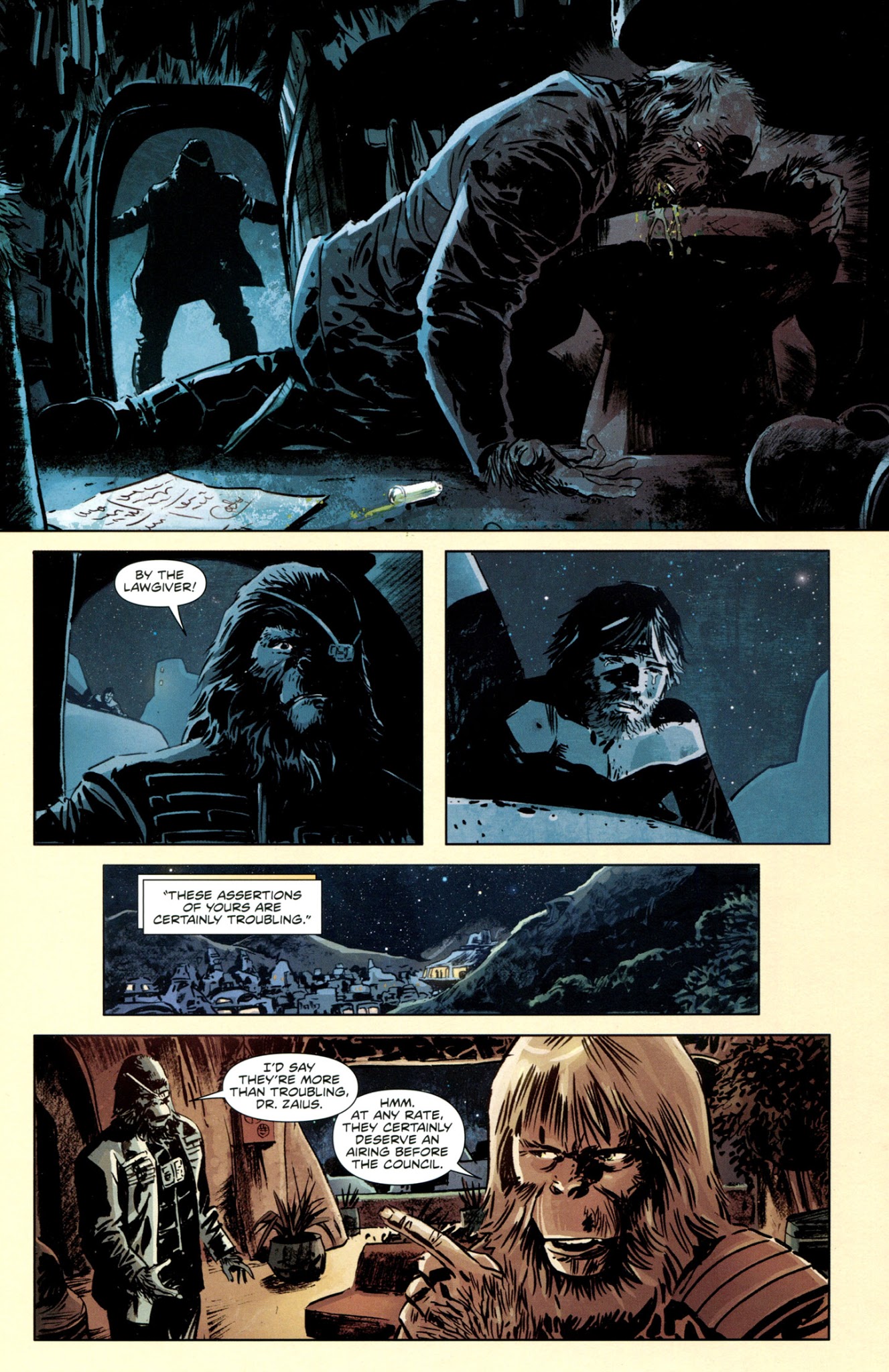 Read online Betrayal of the Planet of the Apes comic -  Issue #1 - 18