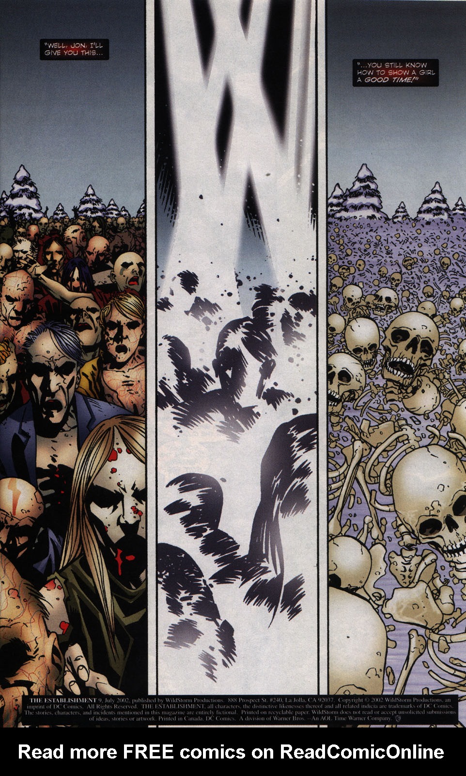 Read online The Establishment comic -  Issue #9 - 2