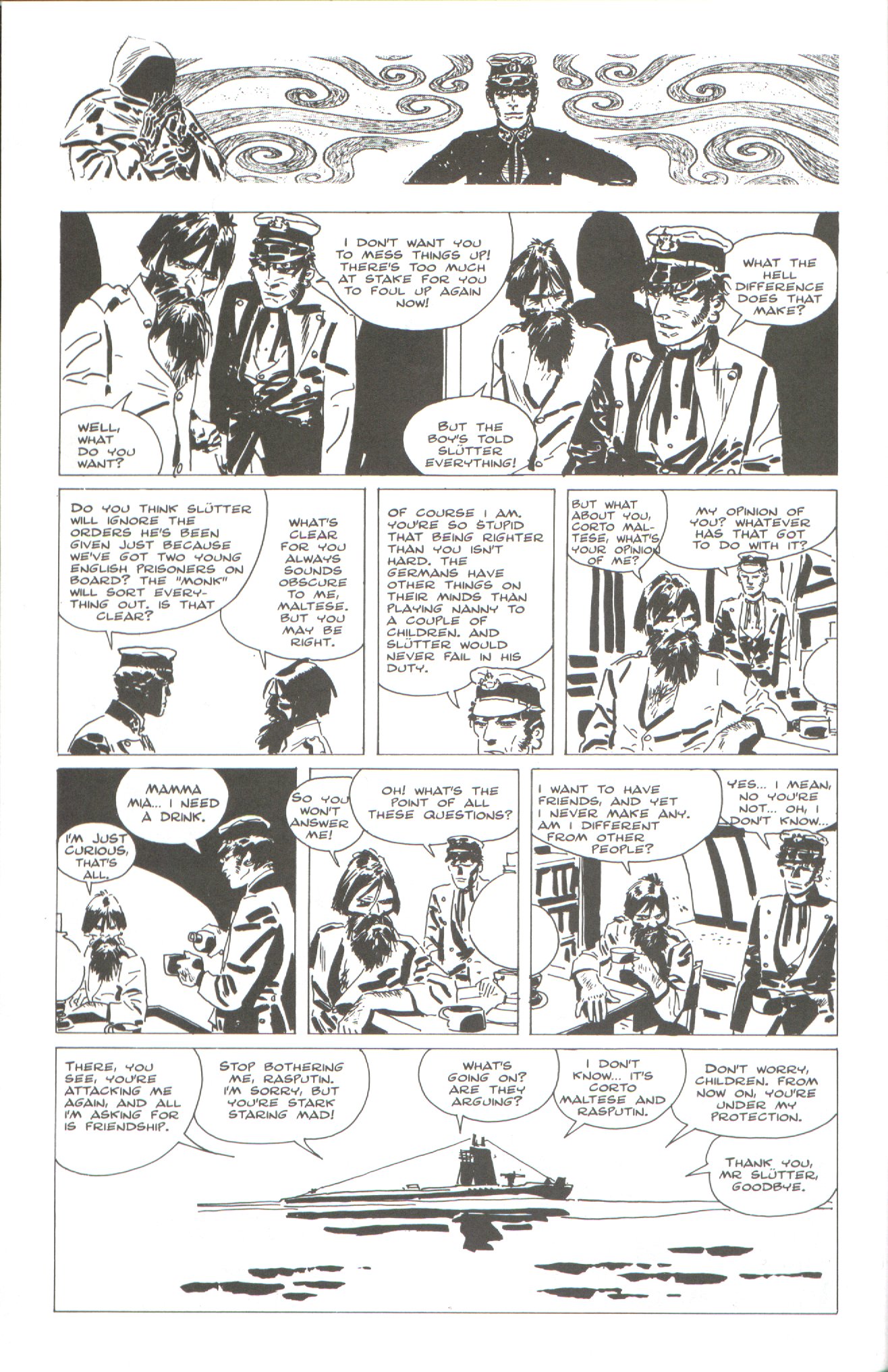 Read online Corto Maltese: Ballad of the Salt Sea comic -  Issue #3 - 6