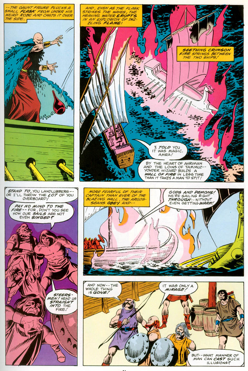 Read online Marvel Graphic Novel comic -  Issue #42 - Conan of the Isles - 42