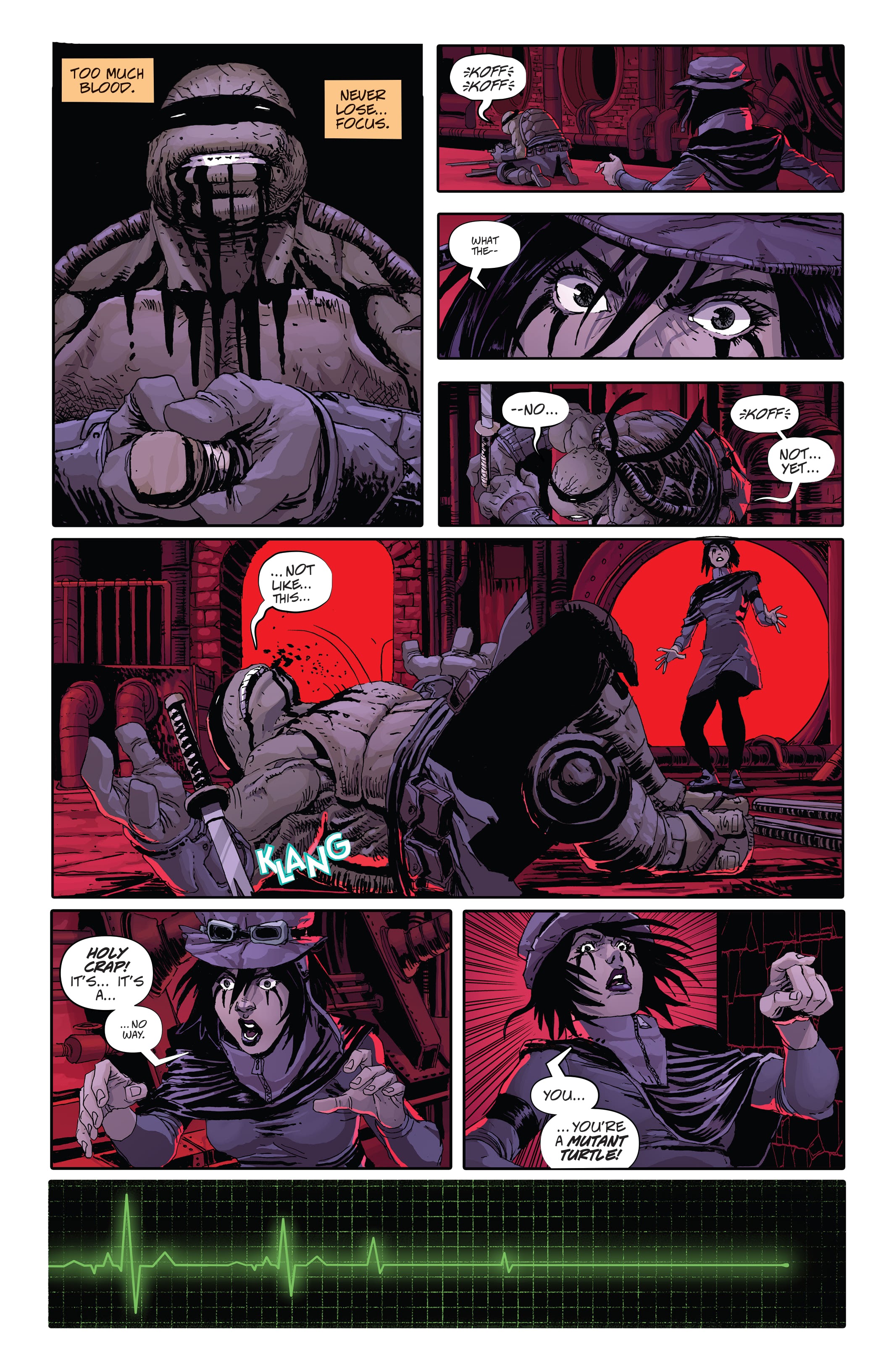 Read online Teenage Mutant Ninja Turtles: The Last Ronin comic -  Issue # _Director's Cut - 38