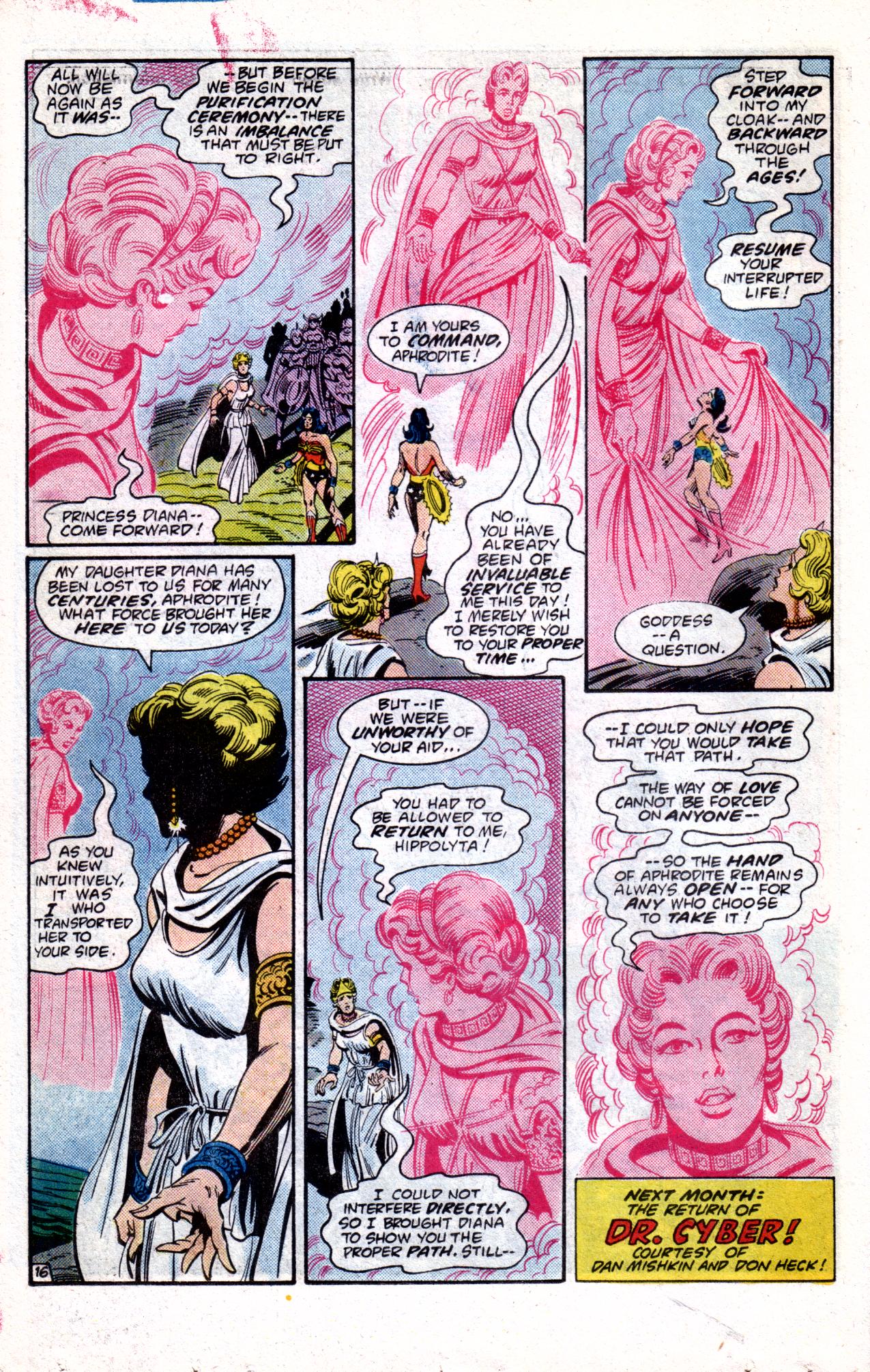 Read online Wonder Woman (1942) comic -  Issue #318 - 17