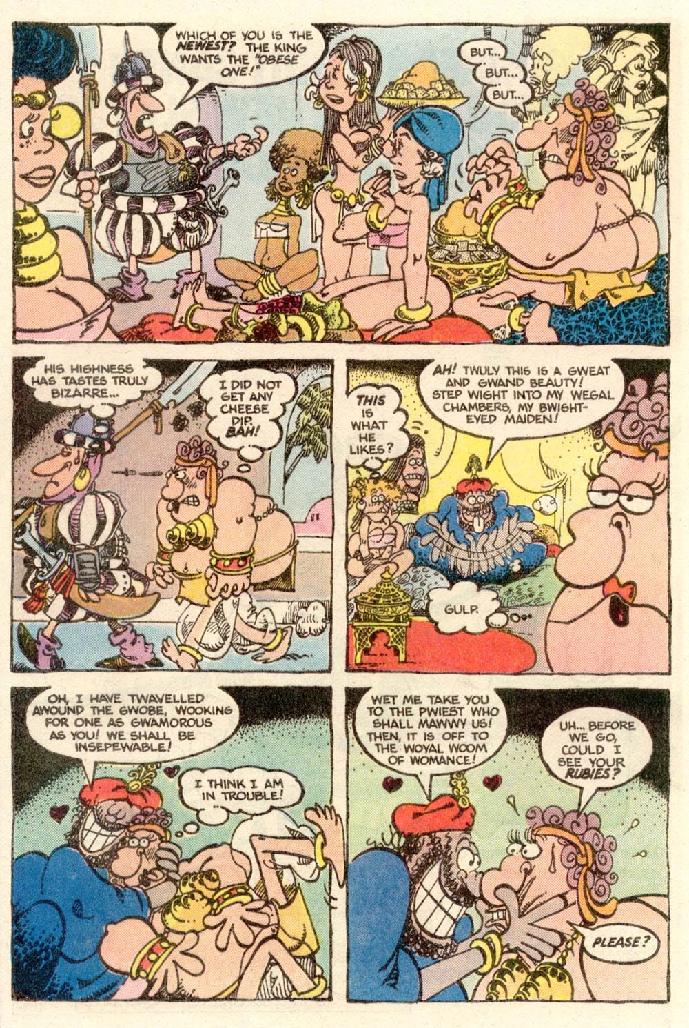 Read online Sergio Aragonés Groo the Wanderer comic -  Issue #6 - 17