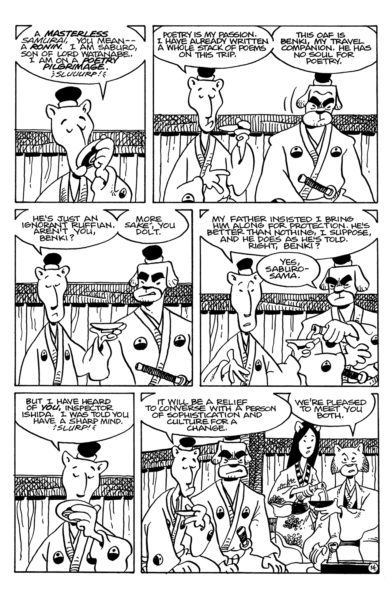 Read online Usagi Yojimbo (1996) comic -  Issue #139 - 16