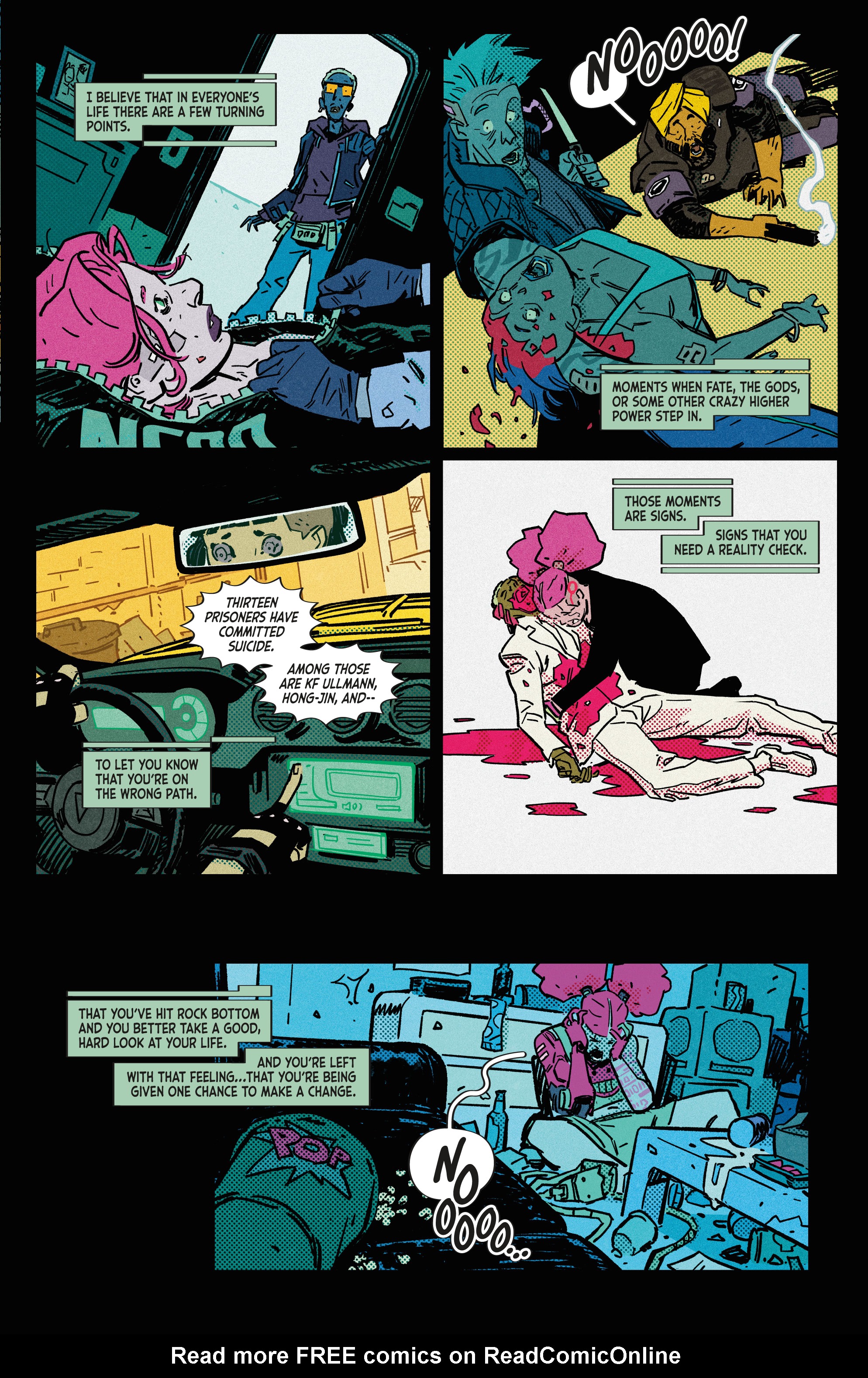 Read online Cyberpunk 2077: Blackout comic -  Issue #4 - 7