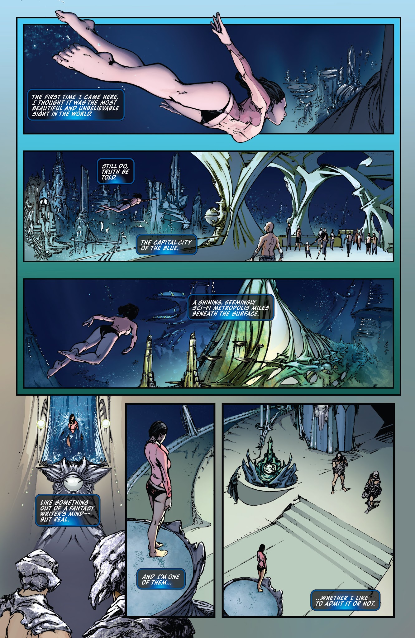 Read online Michael Turner's Fathom (2013) comic -  Issue #2 - 17