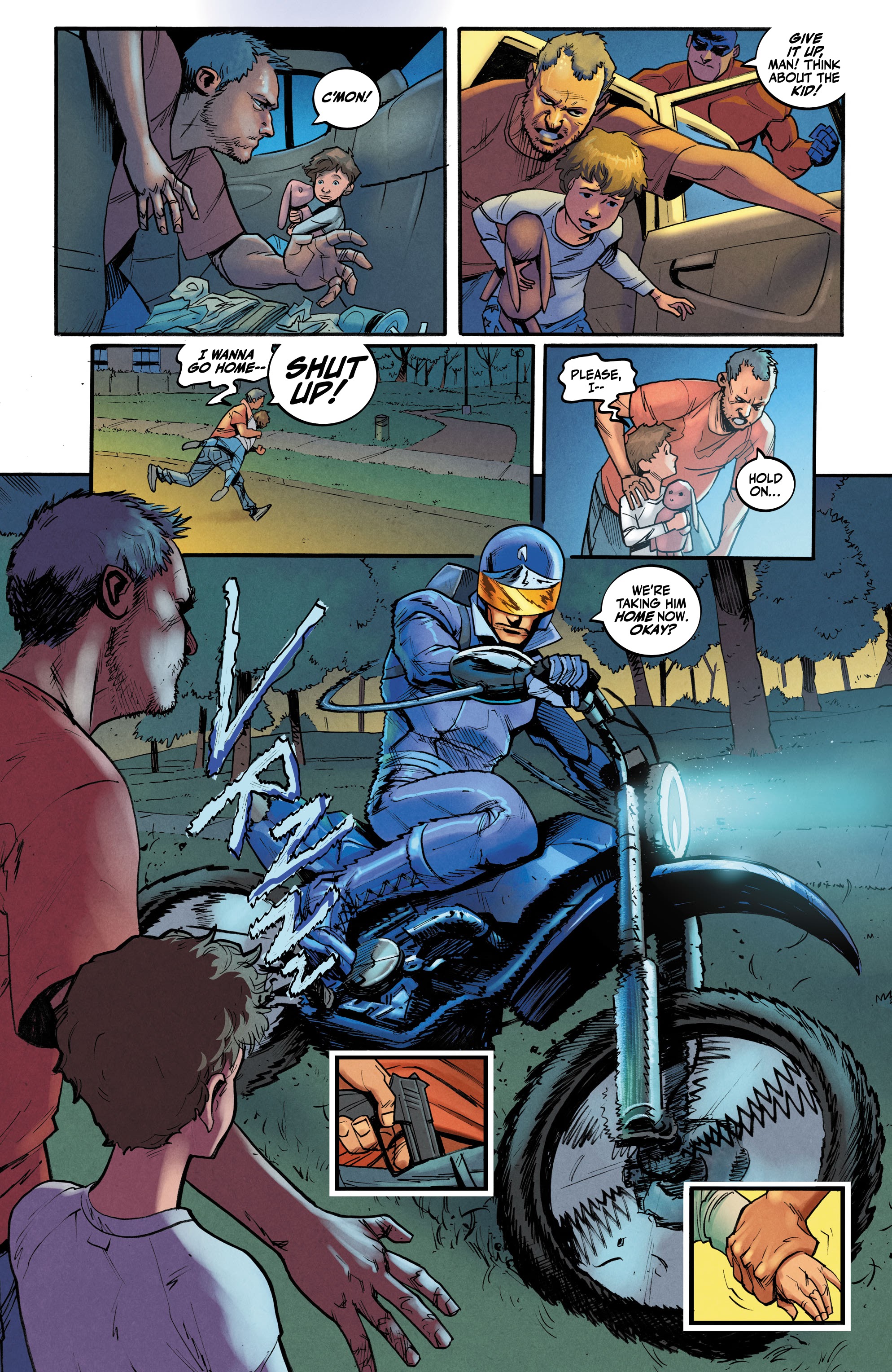 Read online The Blue Flame comic -  Issue #6 - 6