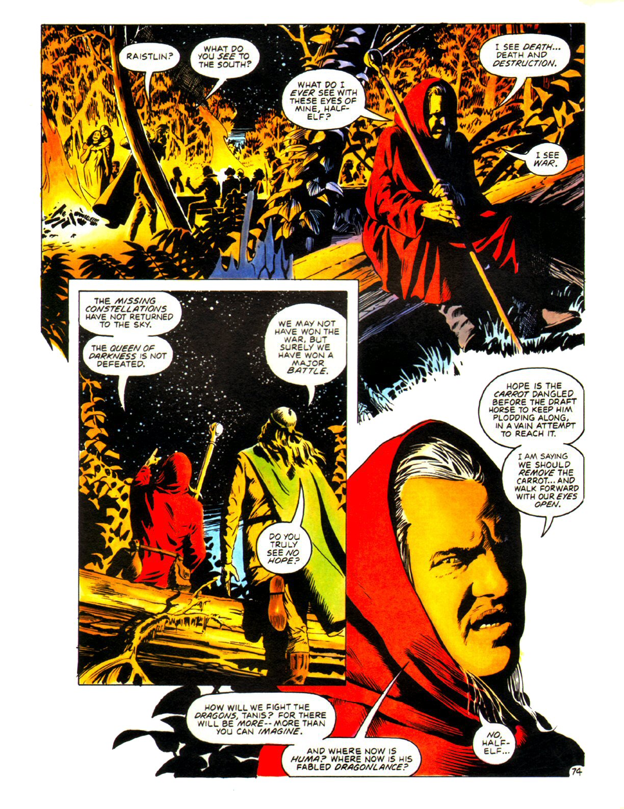 Read online Dragonlance Saga comic -  Issue #2 - 79