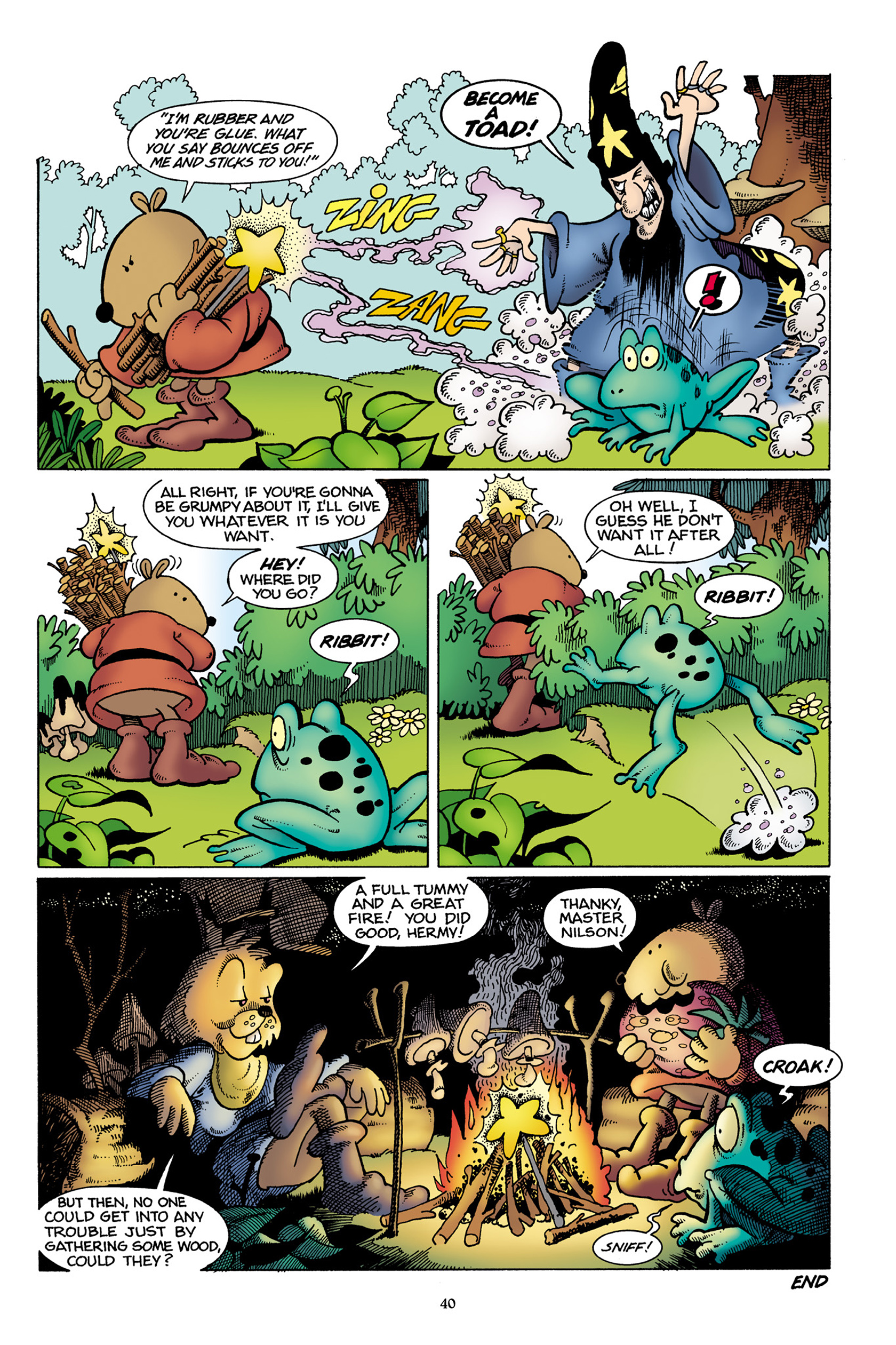 Read online The Adventures of Nilson Groundthumper and Hermy comic -  Issue # TPB - 40