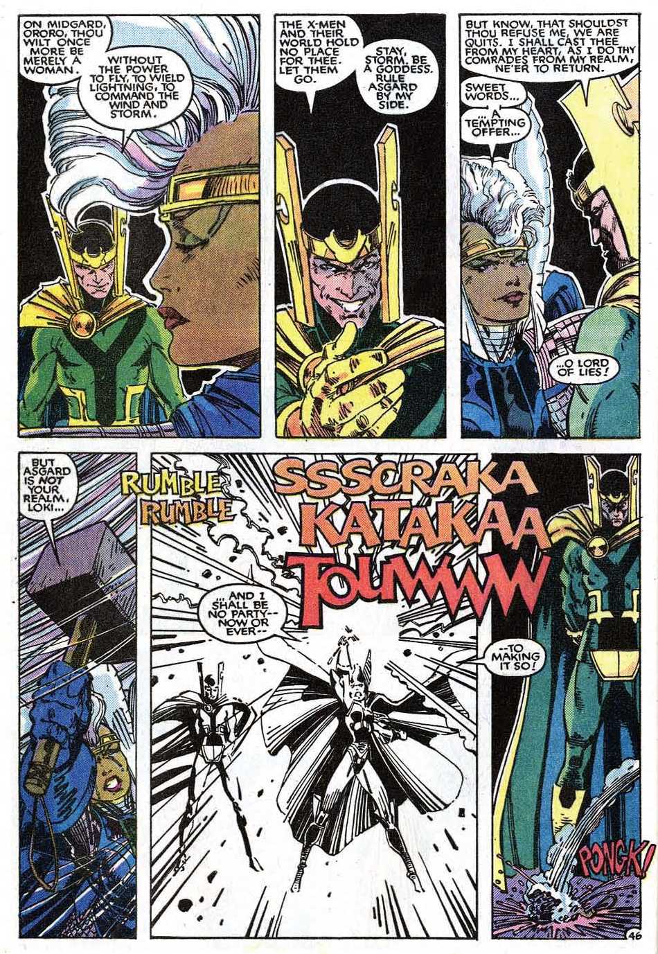 Read online X-Men Annual comic -  Issue #9 - 48