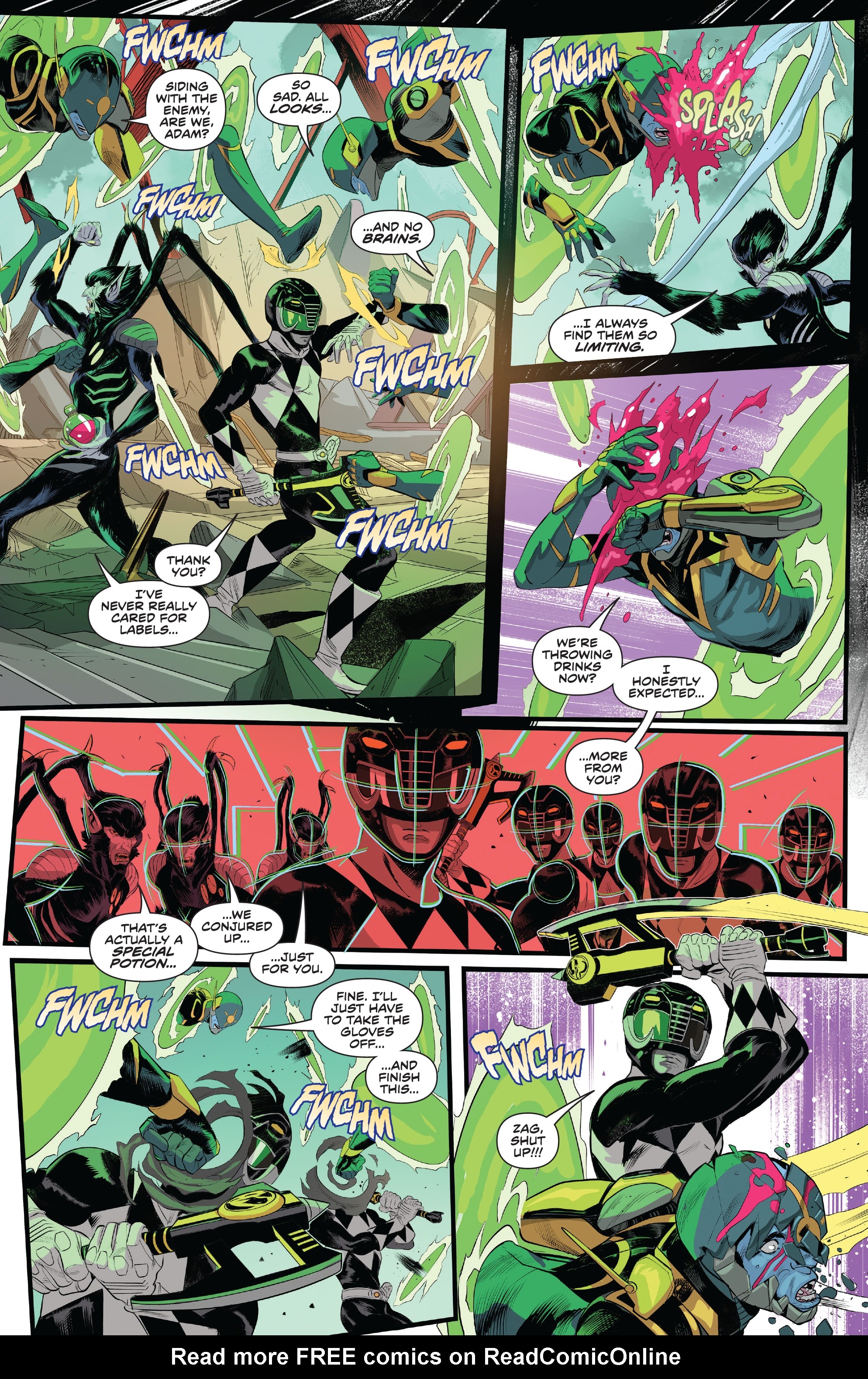 Read online Power Rangers comic -  Issue #14 - 18