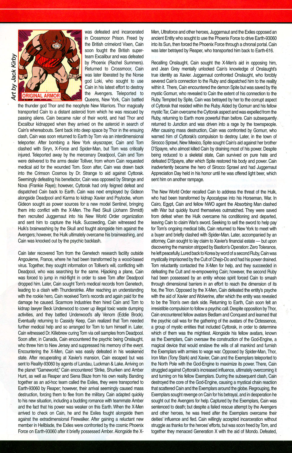 Read online All-New Official Handbook of the Marvel Universe A to Z: Update comic -  Issue #3 - 26