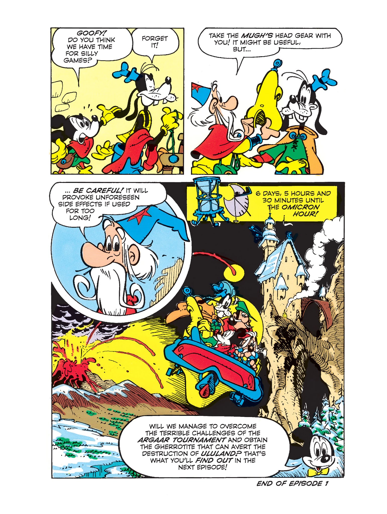 Read online Mickey Mouse and the Argaar Tournament: Return to the Land of Adventure comic -  Issue #1 - 32