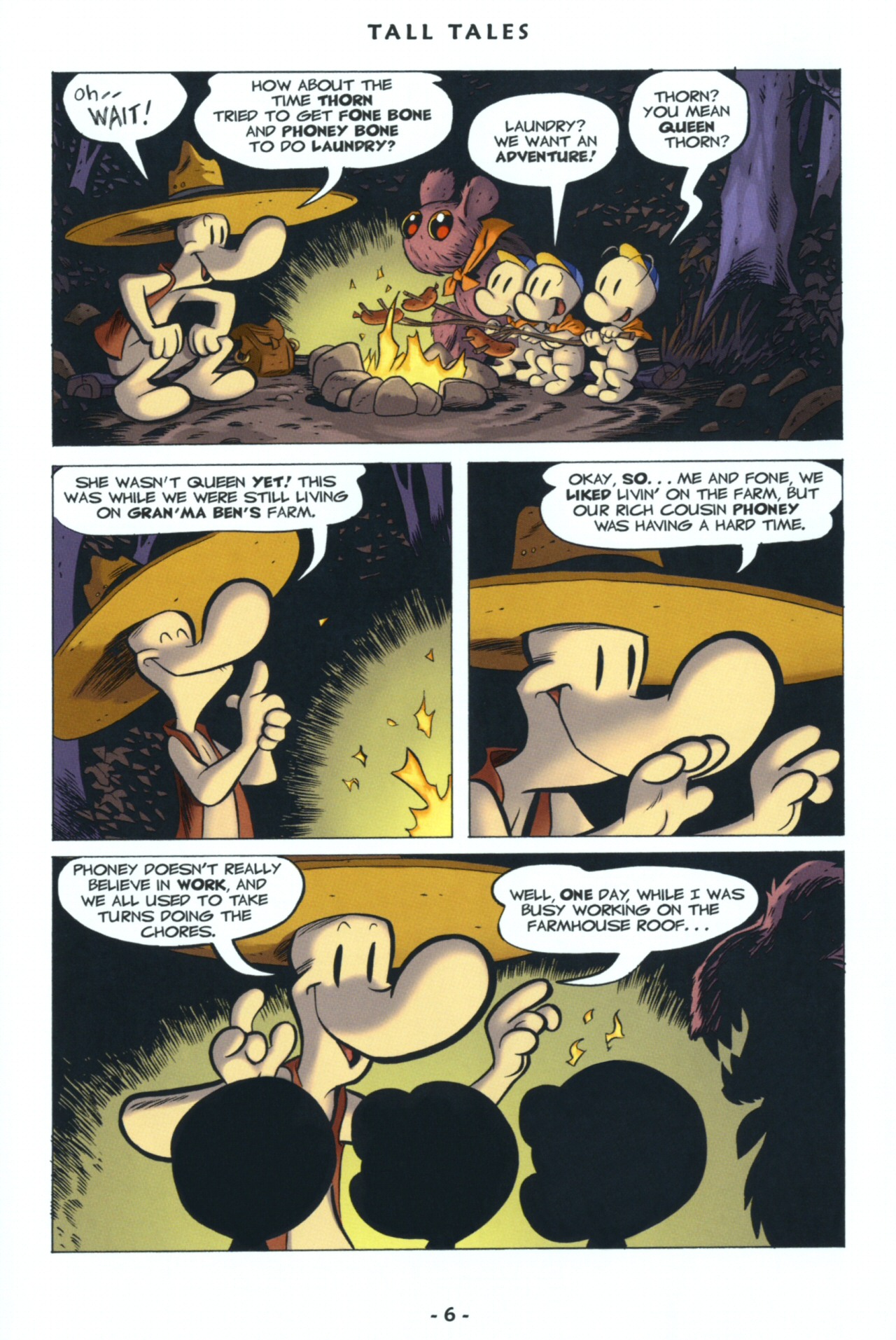 Read online Bone: Tall Tales comic -  Issue # TPB - 16