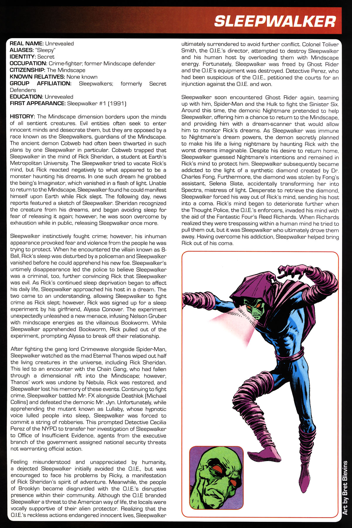Read online Marvel Legacy:  The 1990's Handbook comic -  Issue # Full - 53