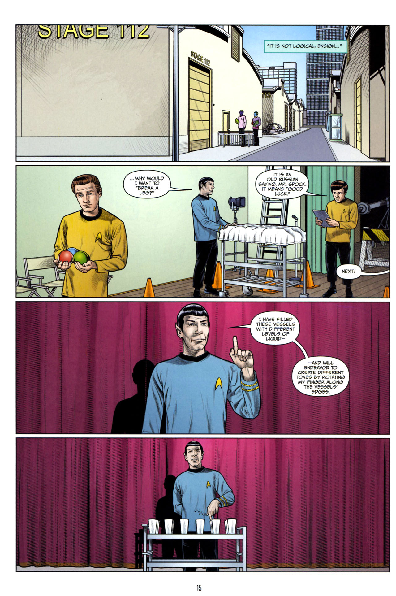 Read online Star Trek: Year Four comic -  Issue #4 - 17