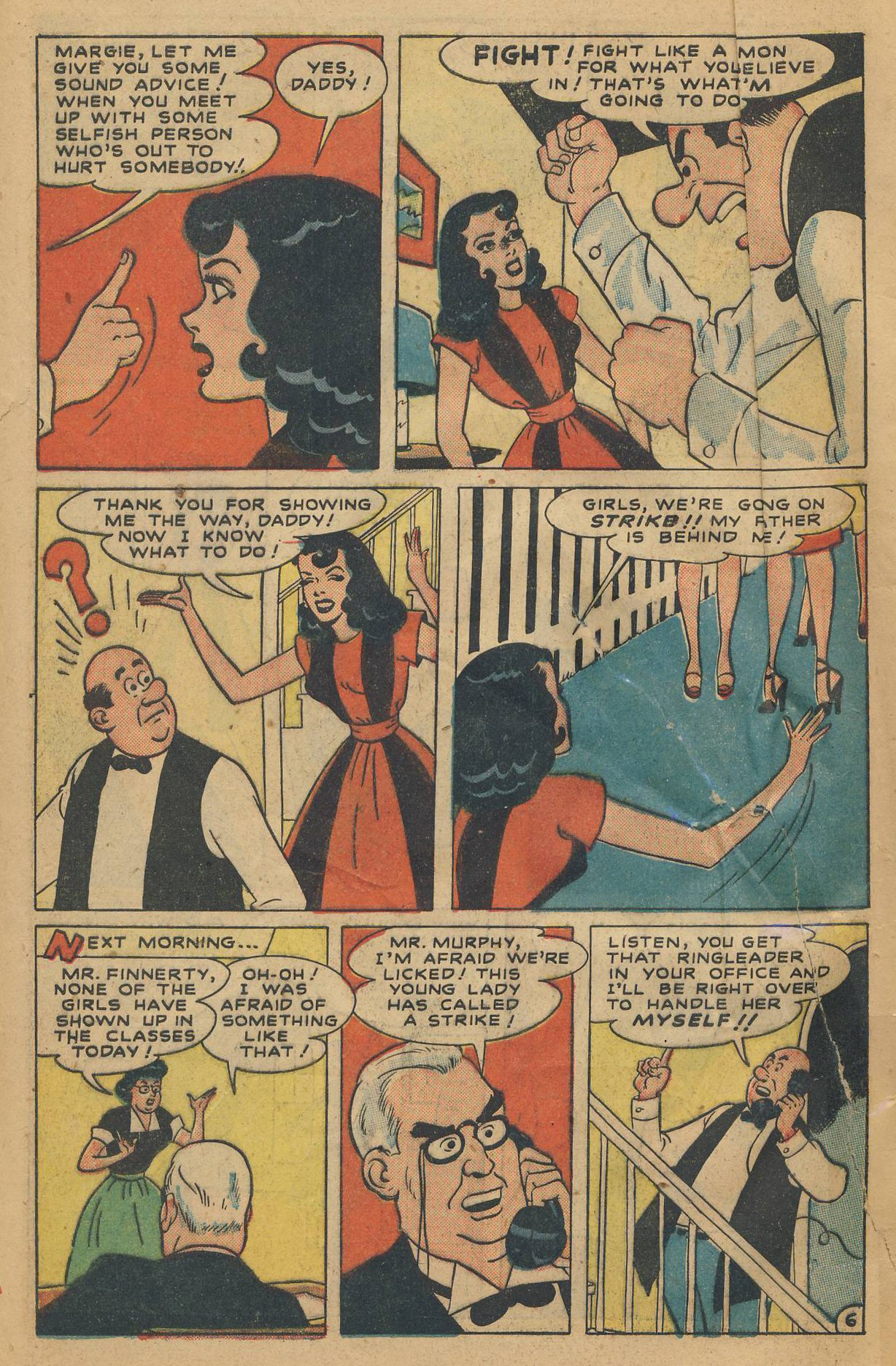 Read online Margie Comics comic -  Issue #47 - 8