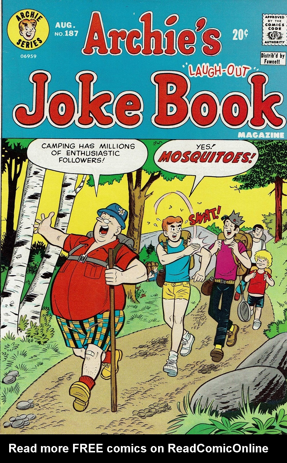 Read online Archie's Joke Book Magazine comic -  Issue #187 - 1