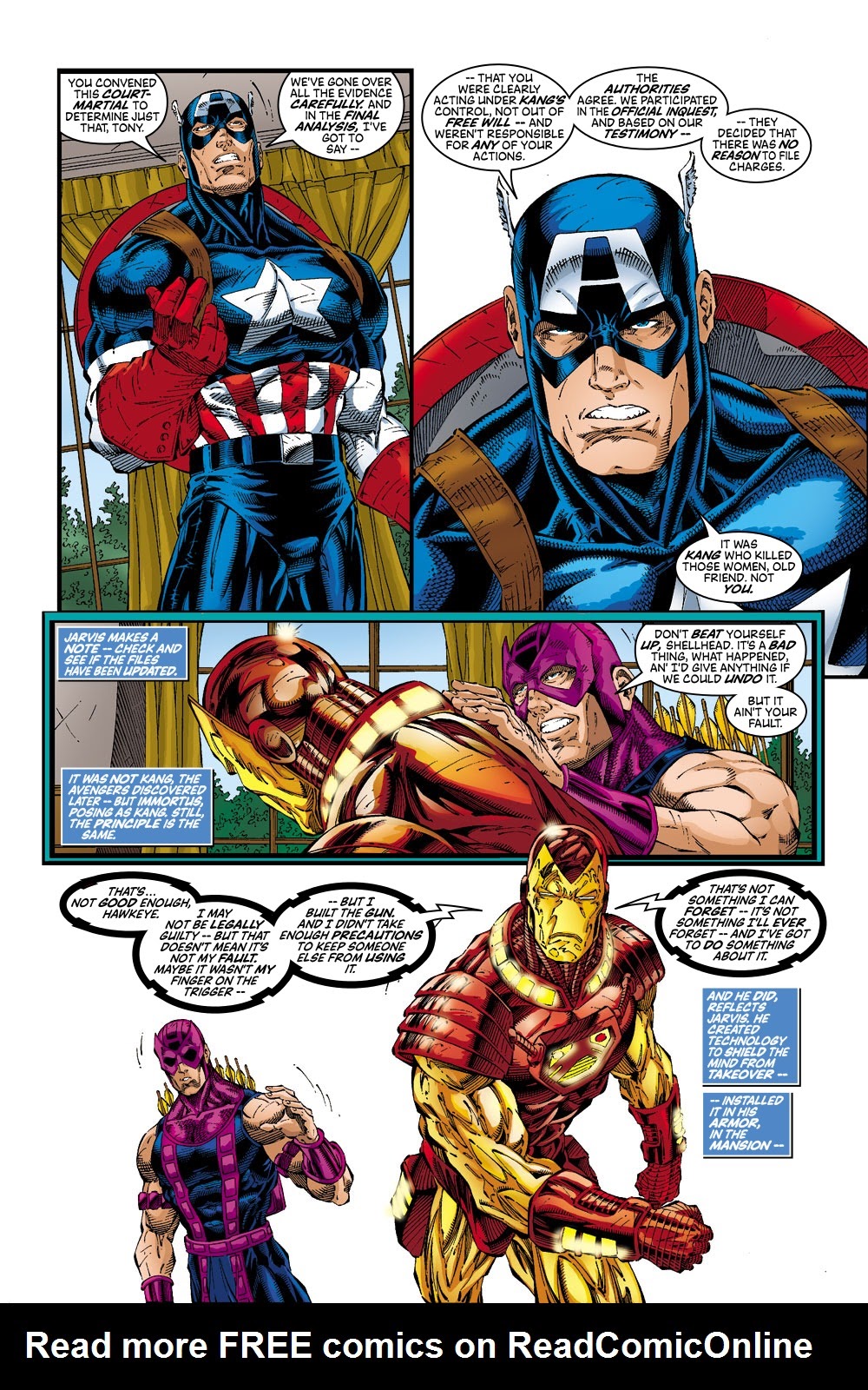 Read online Avengers 2001 comic -  Issue # Full - 38