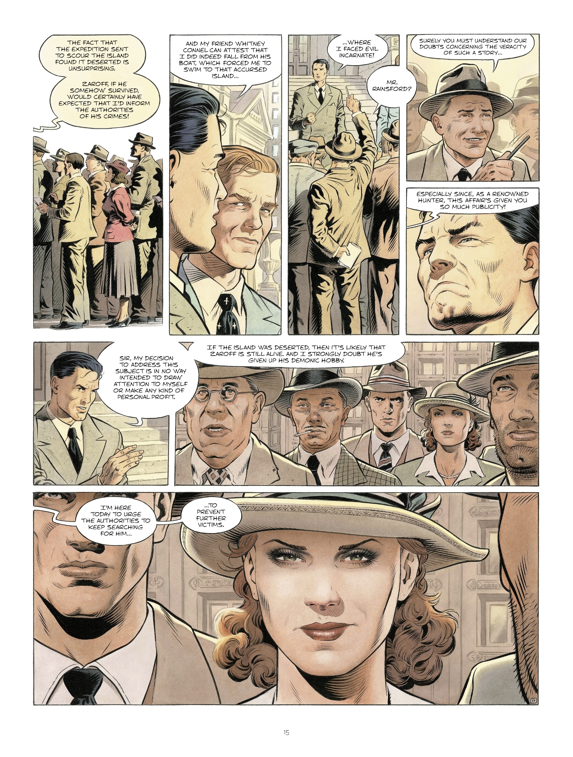 Read online Zaroff comic -  Issue # TPB 1 - 16