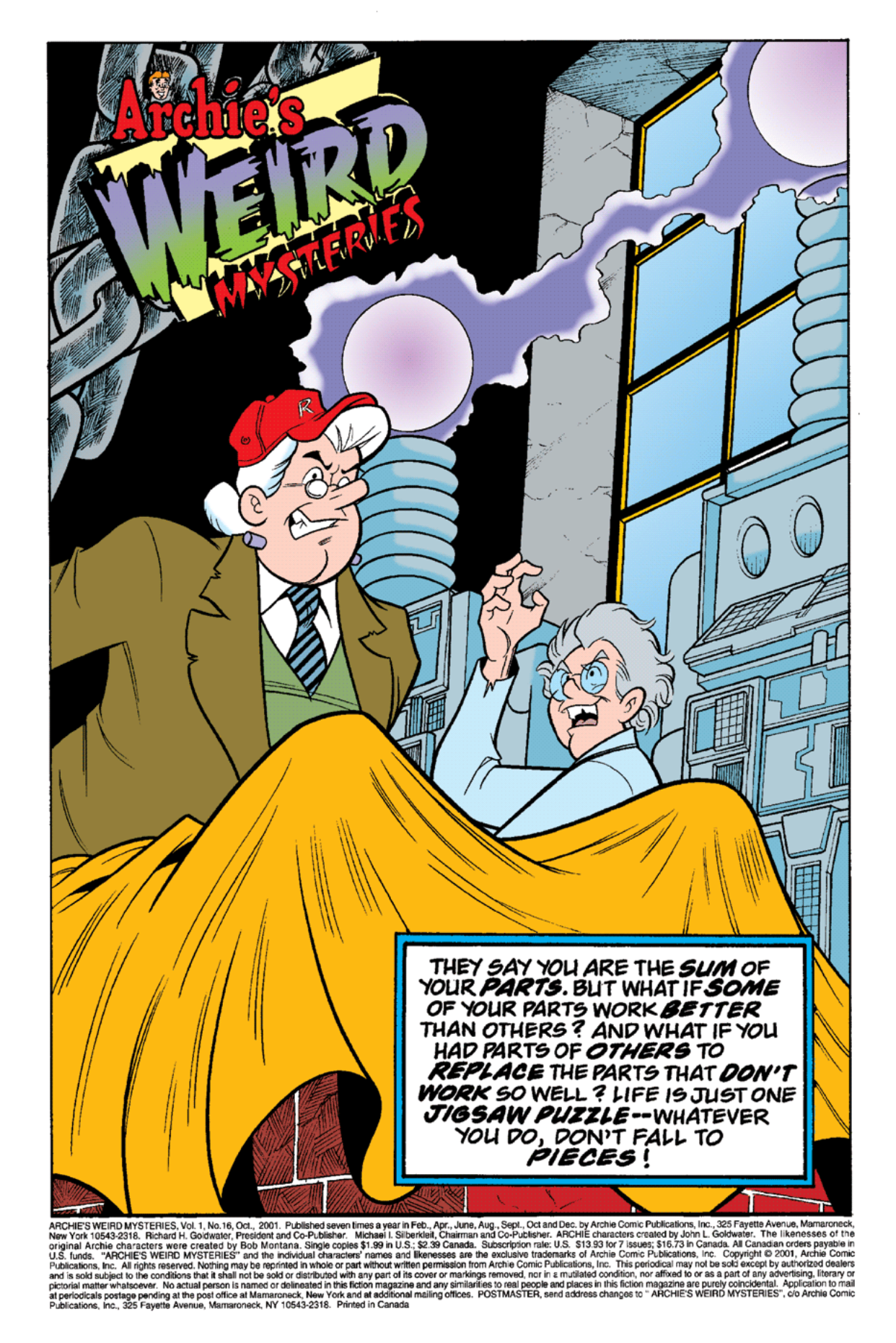 Read online Archie's Weird Mysteries comic -  Issue #16 - 2