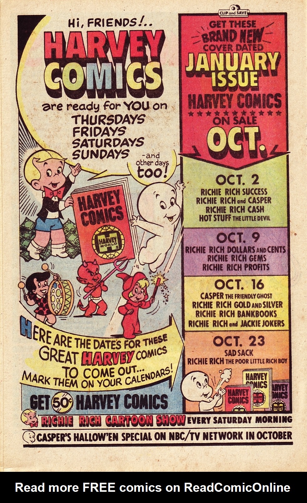 Read online Hot Stuff, the Little Devil comic -  Issue #158 - 20