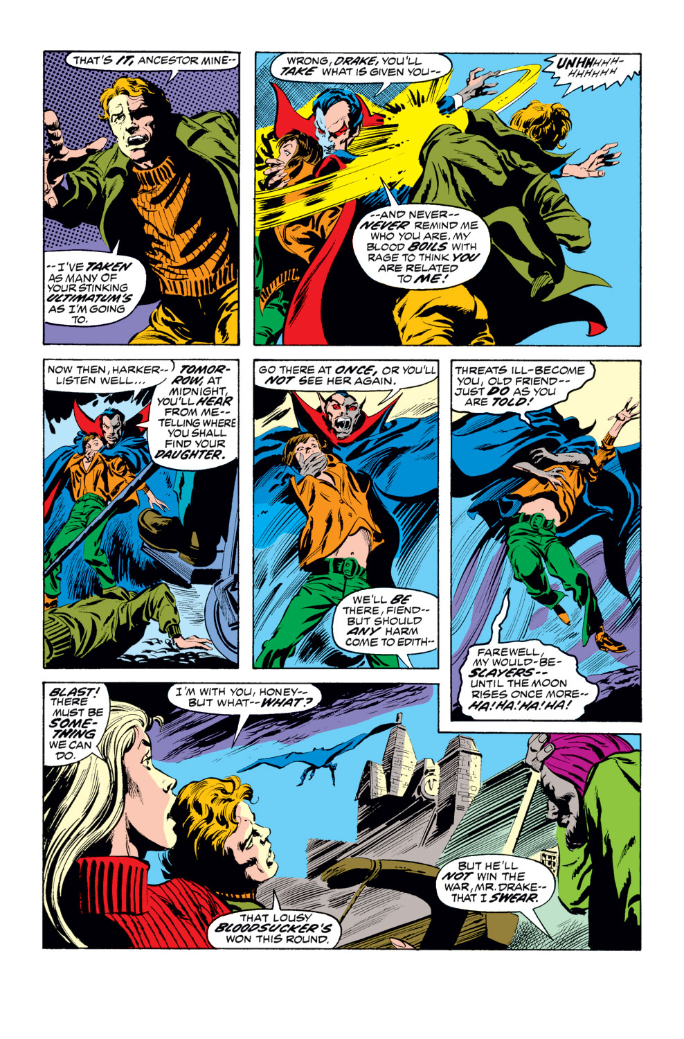 Read online Tomb of Dracula (1972) comic -  Issue #12 - 5