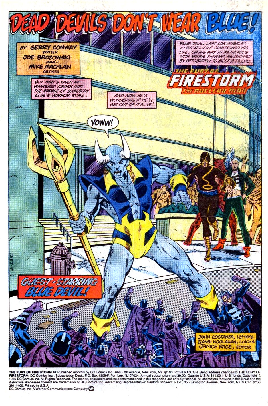 The Fury of Firestorm Issue #47 #51 - English 2