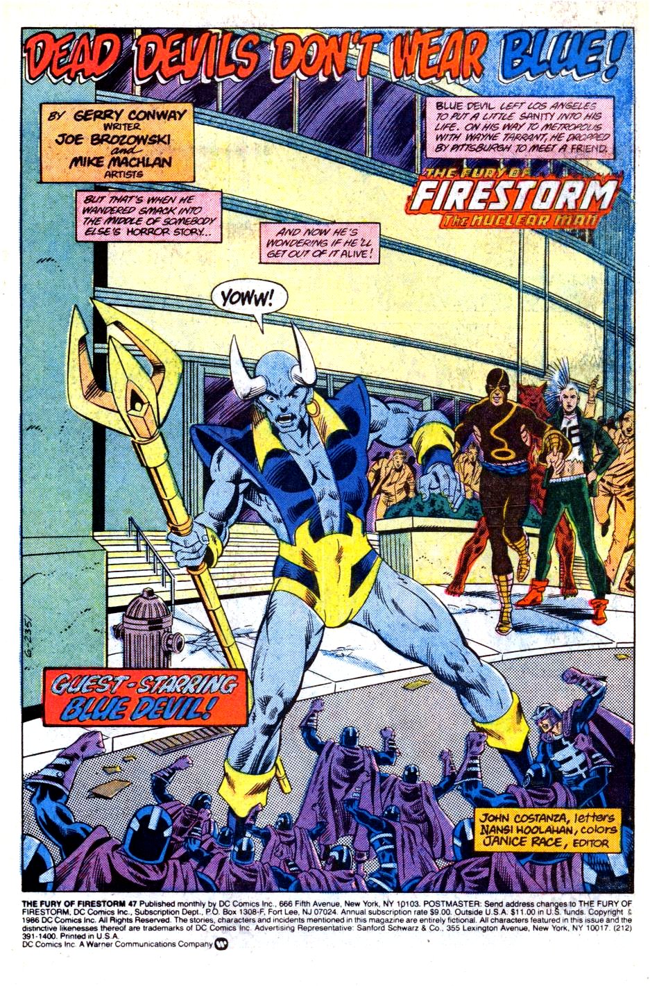 Read online The Fury of Firestorm comic -  Issue #47 - 2