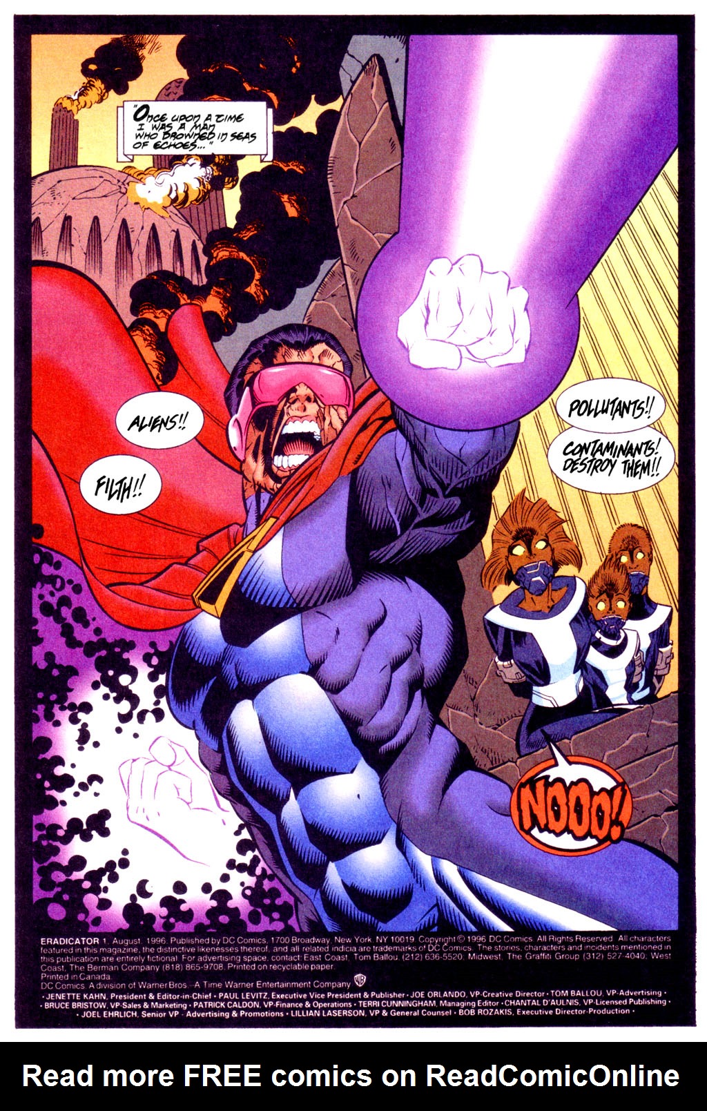 Read online Eradicator comic -  Issue #1 - 2