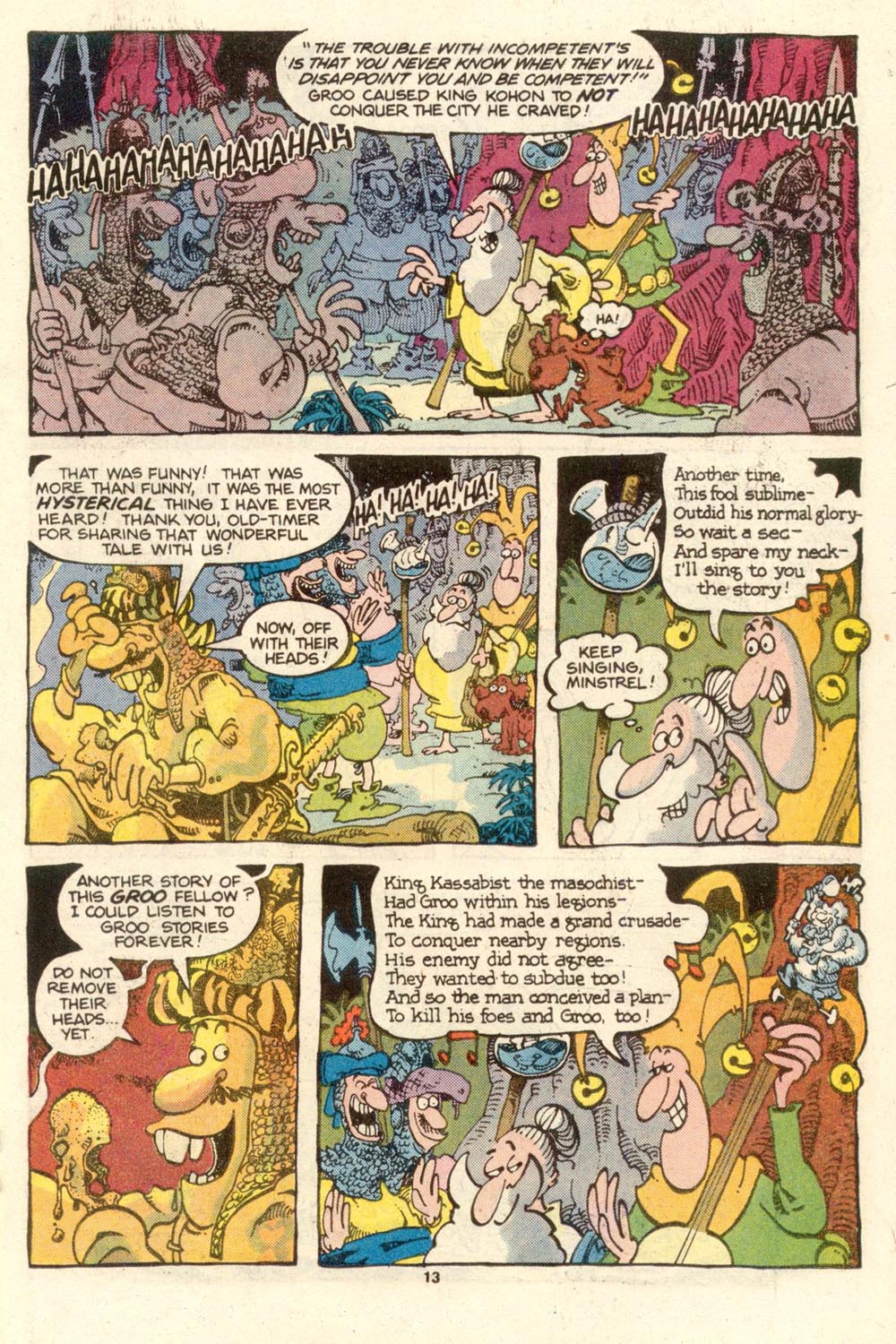 Read online Sergio Aragonés Groo the Wanderer comic -  Issue #27 - 13