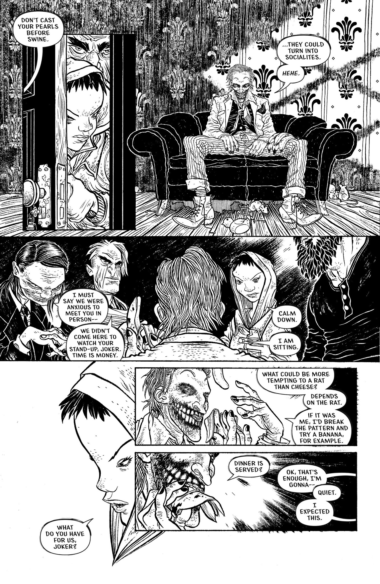 Read online Batman Black and White (2013) comic -  Issue #2 - 15