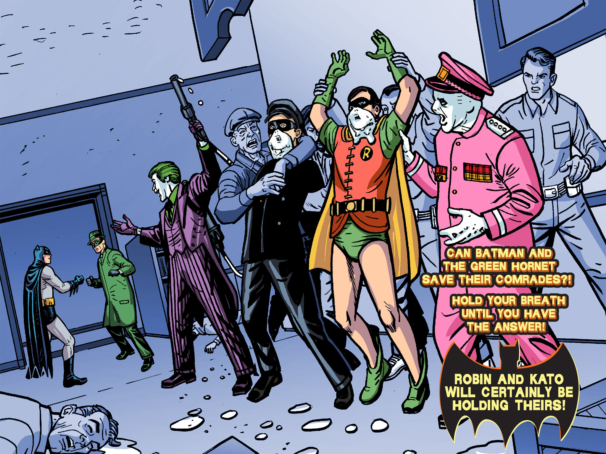 Read online Batman '66 Meets the Green Hornet [II] comic -  Issue #4 - 118