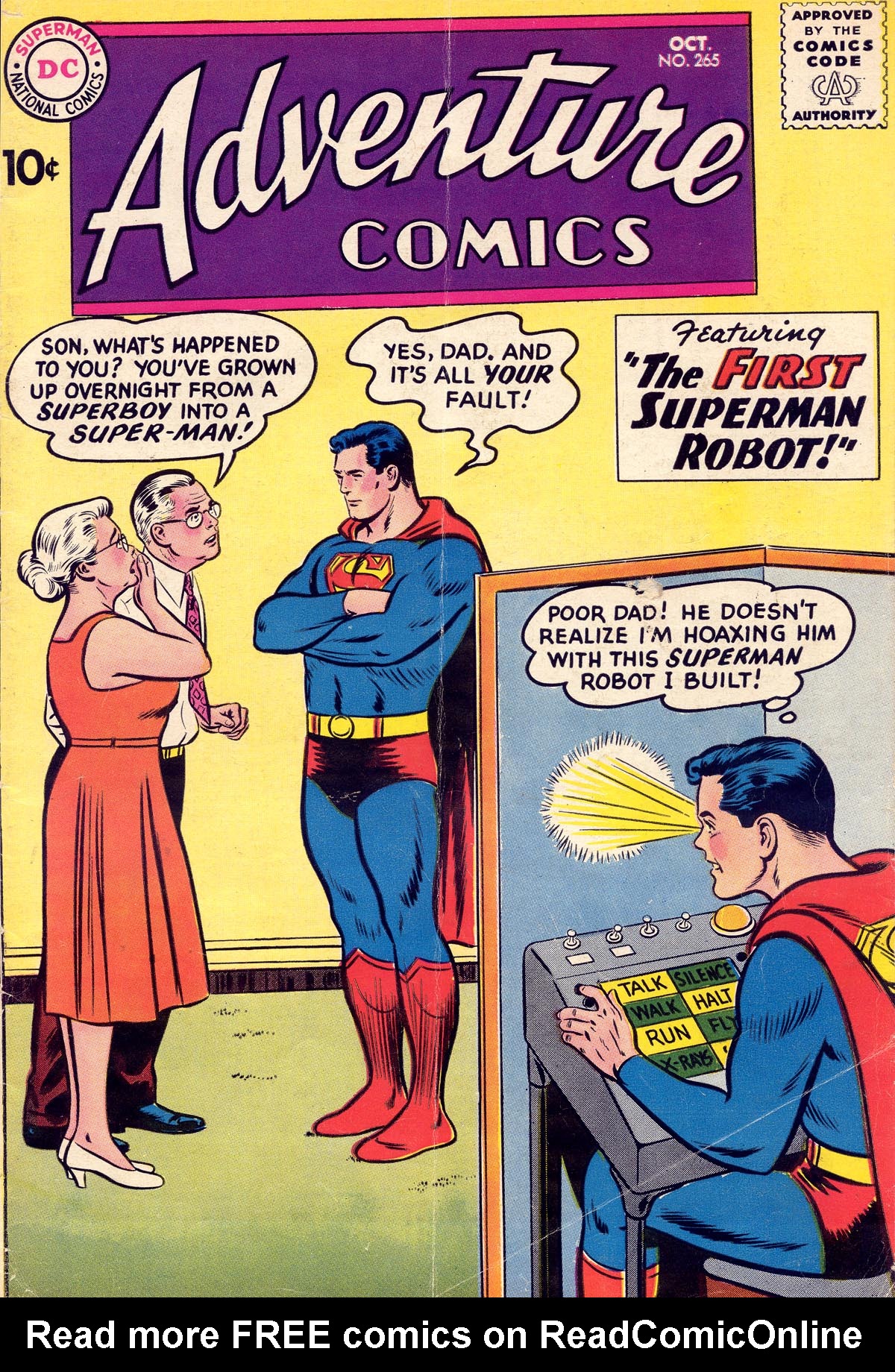 Read online Adventure Comics (1938) comic -  Issue #265 - 1