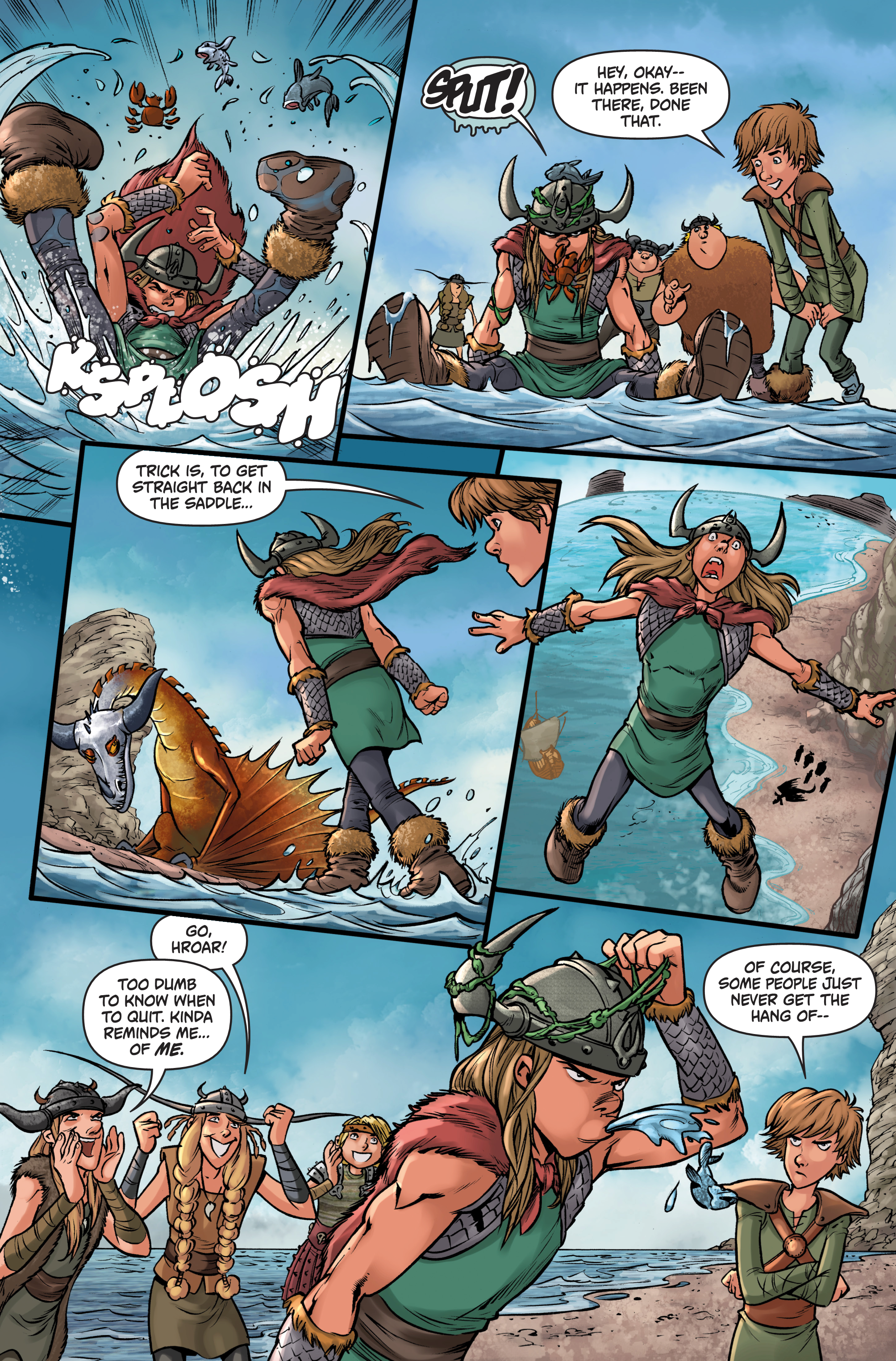 Read online DreamWorks Dragons: Riders of Berk comic -  Issue # _TPB - 89