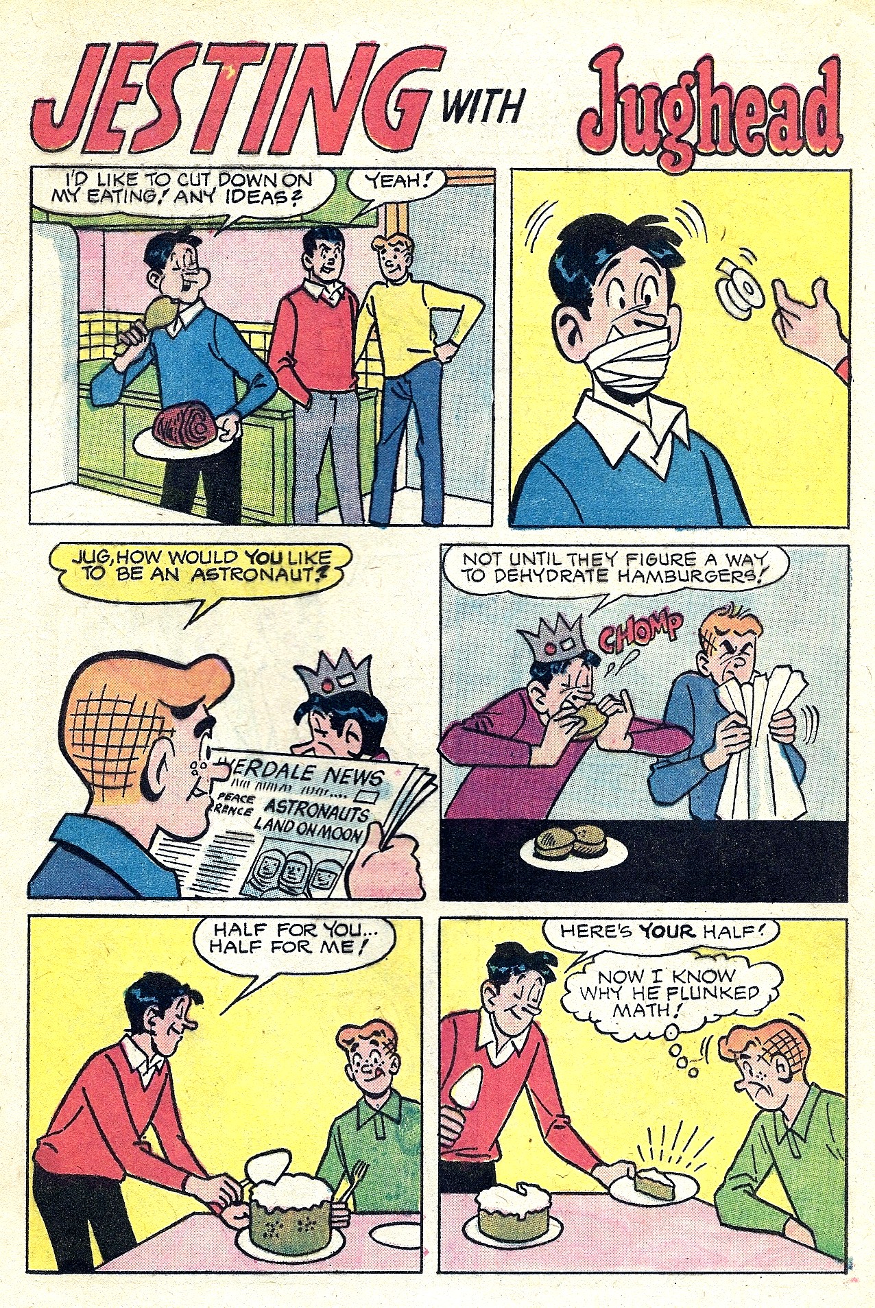 Read online Jughead's Jokes comic -  Issue #34 - 13