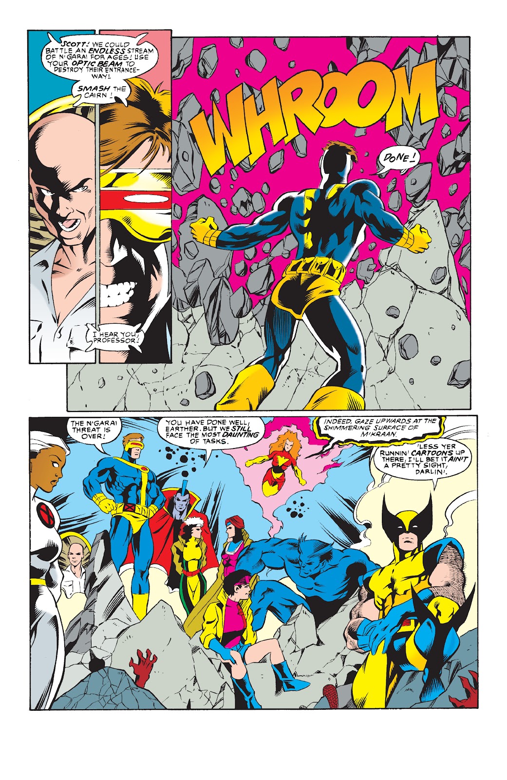 Read online Adventures of the X-Men: Clear and Present Dangers comic -  Issue # TPB - 135