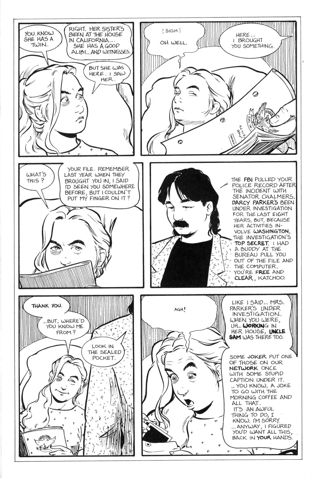 Read online Strangers in Paradise (1994) comic -  Issue #9 - 9