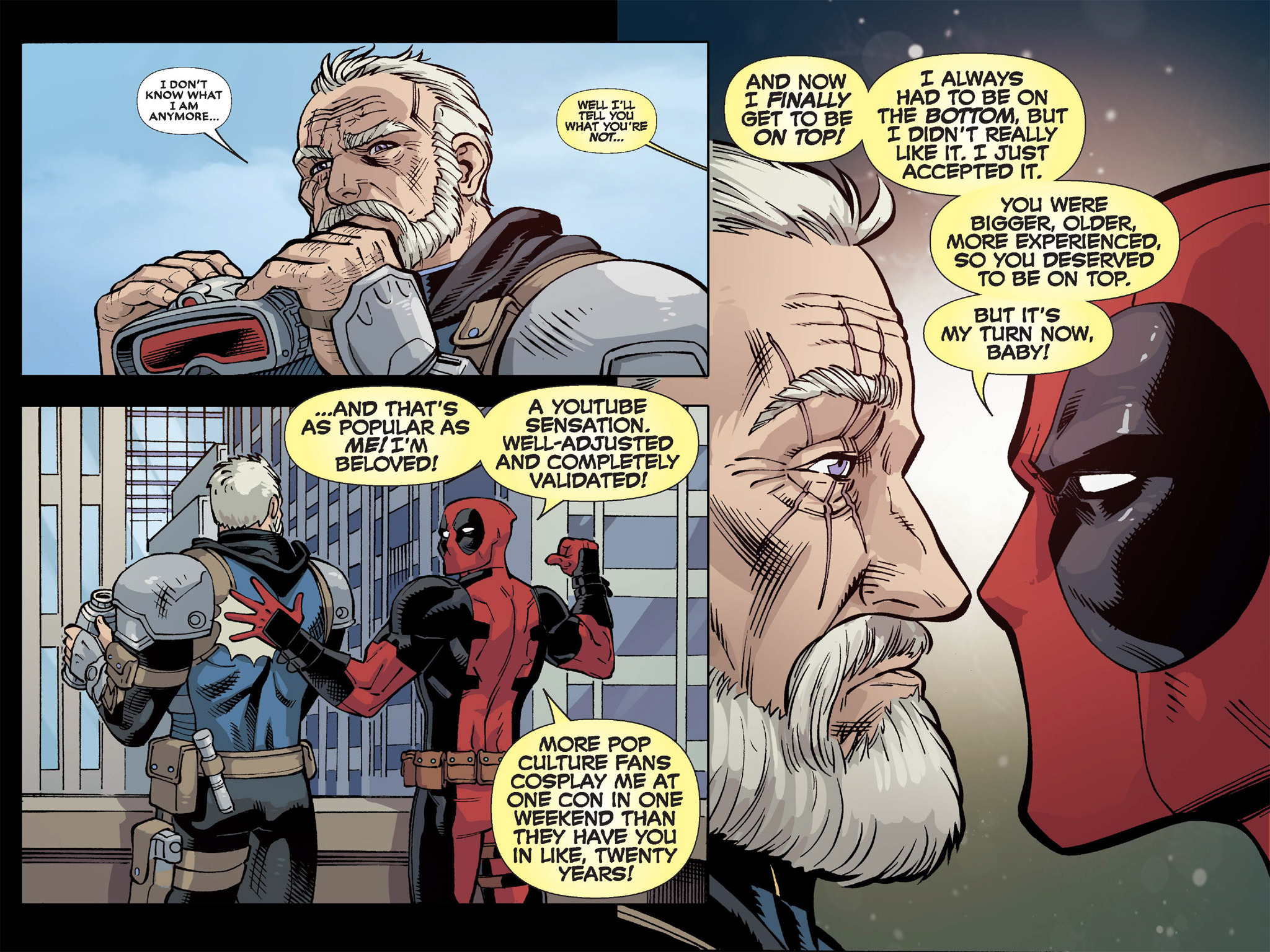 Read online Deadpool & Cable: Split Second Infinite Comic comic -  Issue #2 - 23