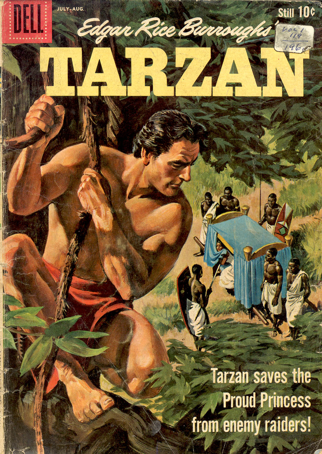 Read online Tarzan (1948) comic -  Issue #119 - 1