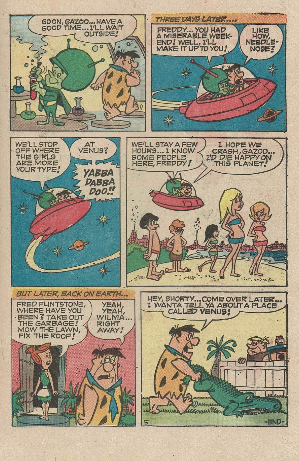 Read online Great Gazoo comic -  Issue #5 - 19